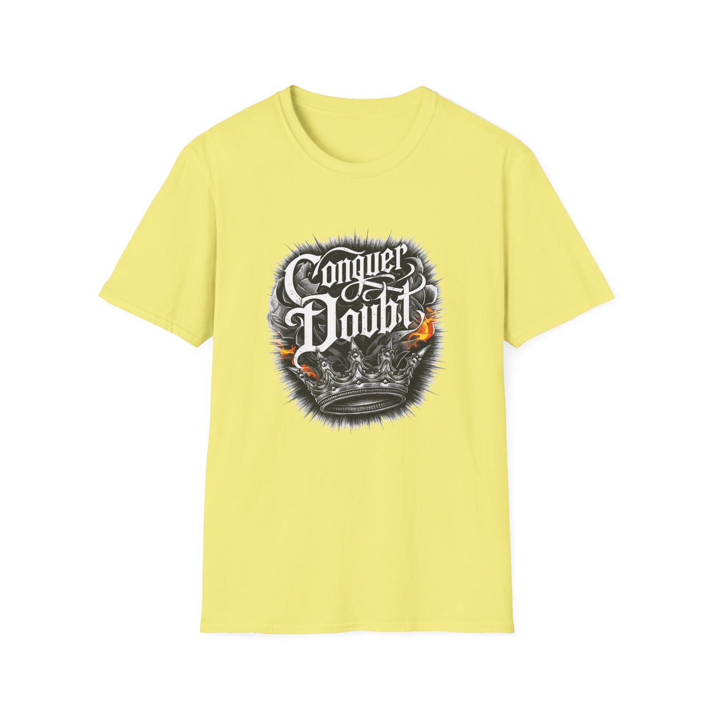Conguer Doubt Unisex Softstyle T-Shirt