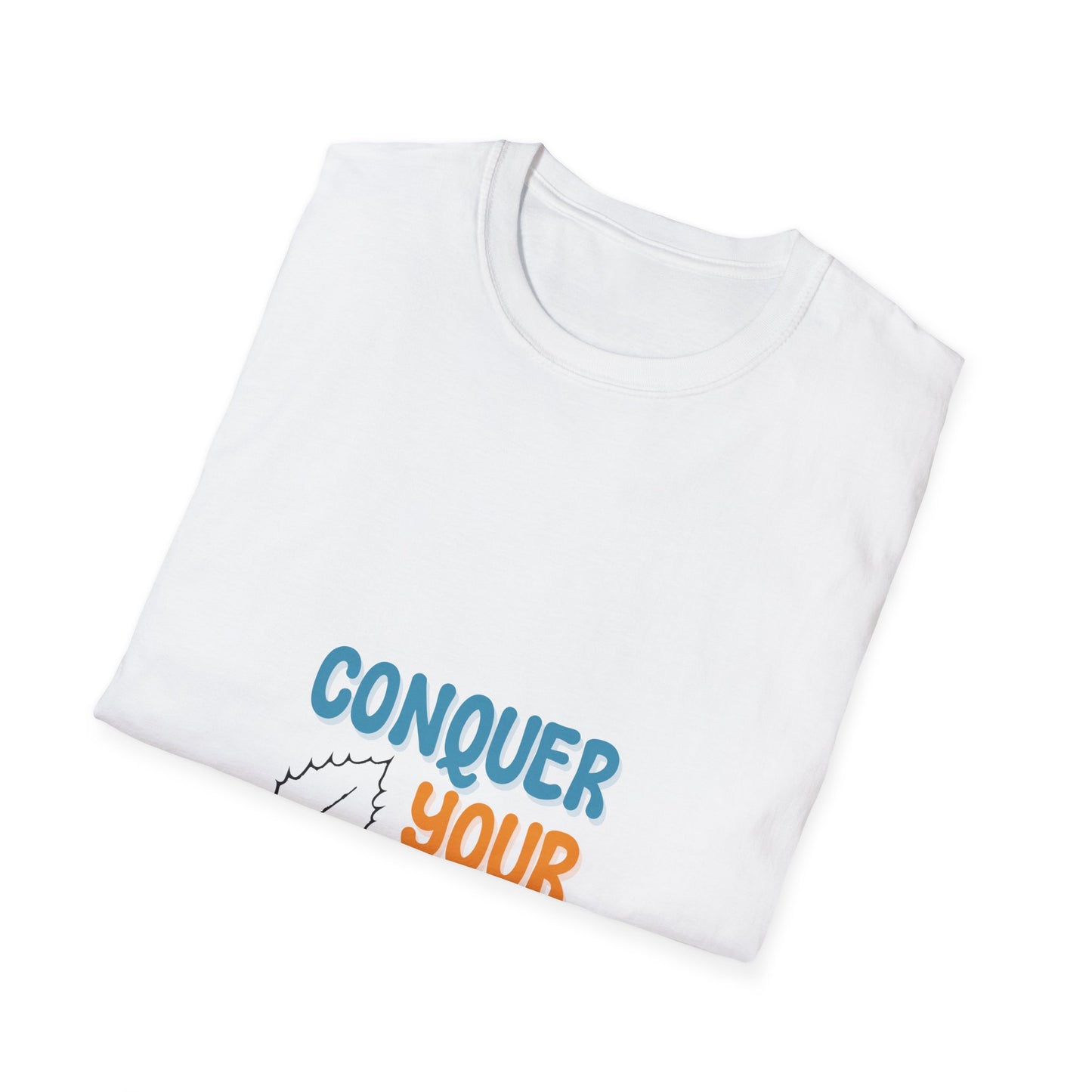 Conquer Your goals  Unisex Softstyle T-Shirt