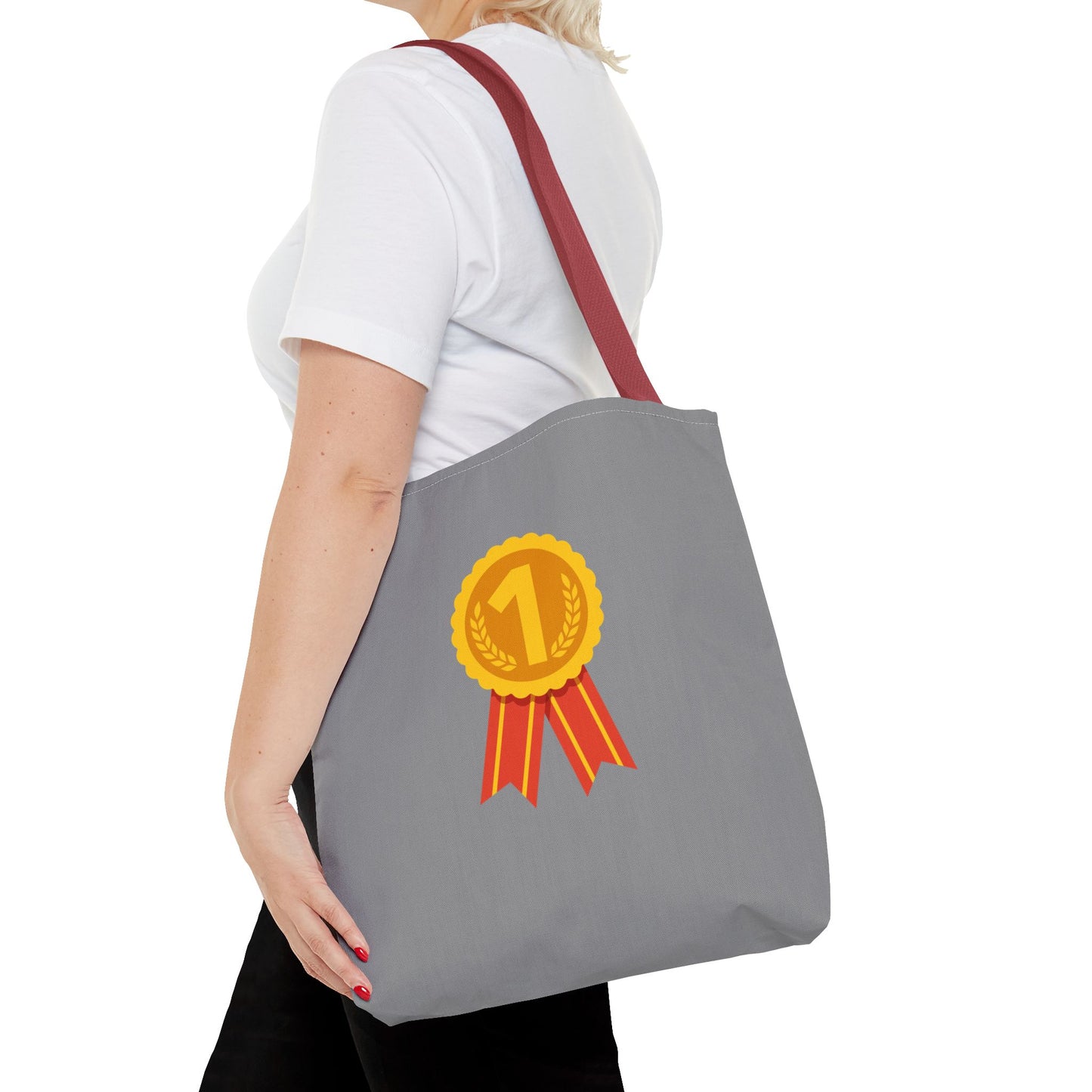 Gold Medal Symbol Tote Bag (AOP)