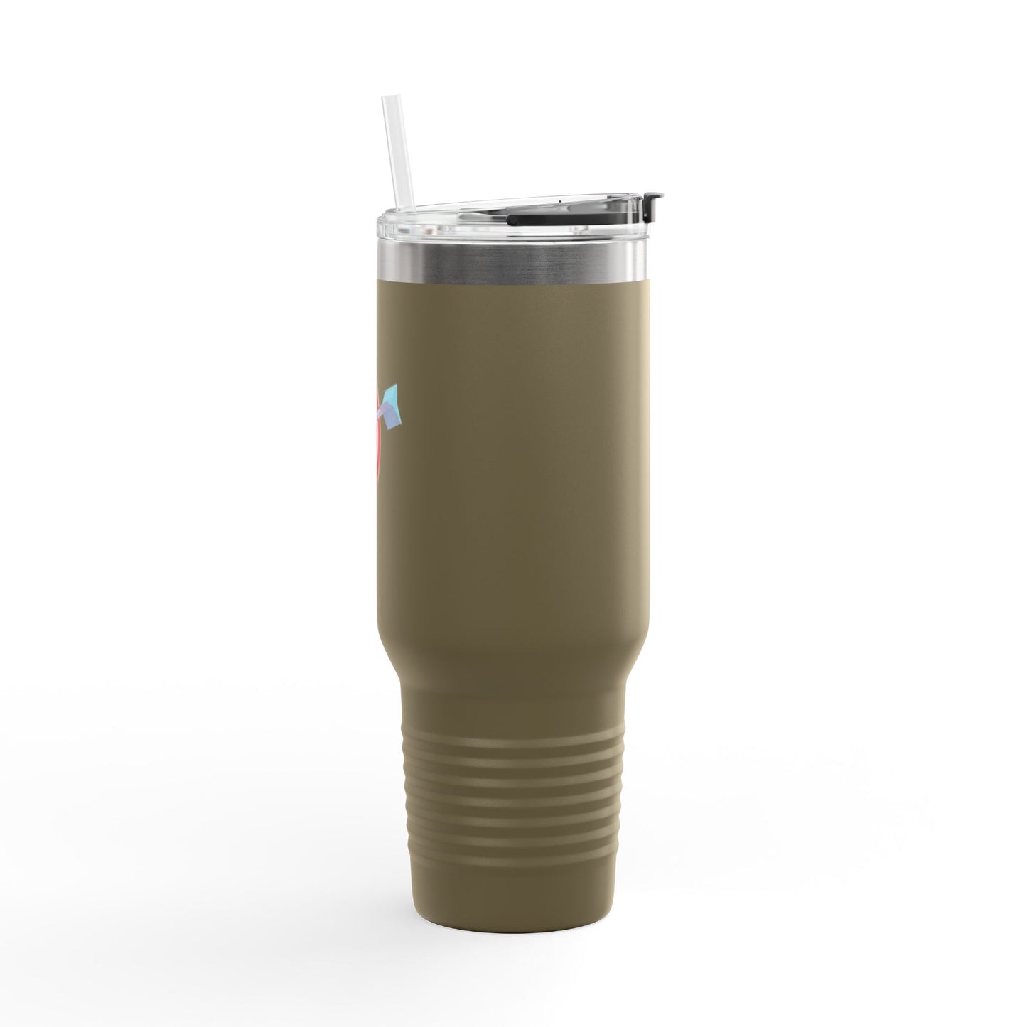 3d Render Arroe Hit The Center Of Target Or Goal Of Success Insulated Travel Mug, 40oz