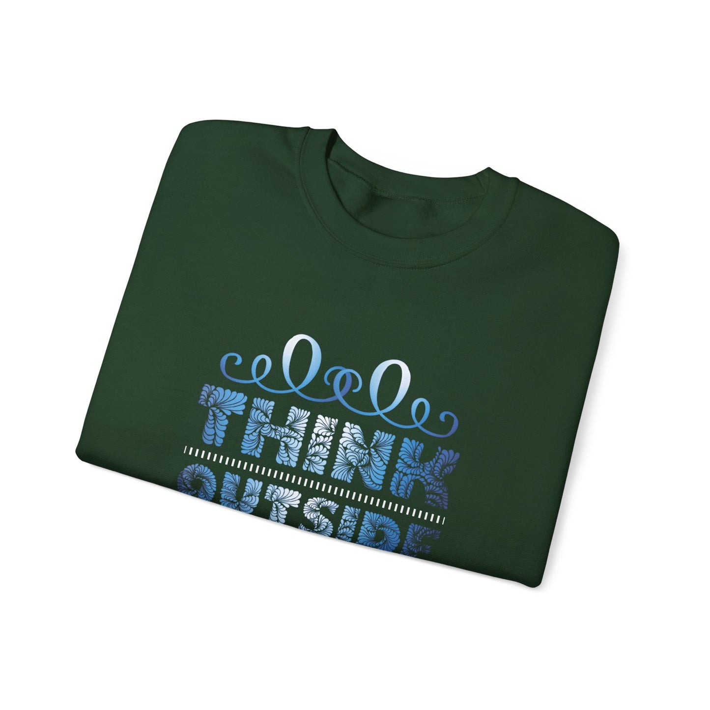 Think Outside The Box Unisex Heavy Blend™ Crewneck Sweatshirt
