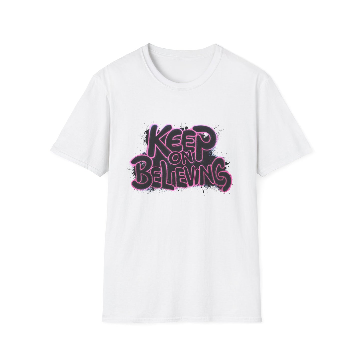 Keep On Believing Unisex Softstyle T-Shirt