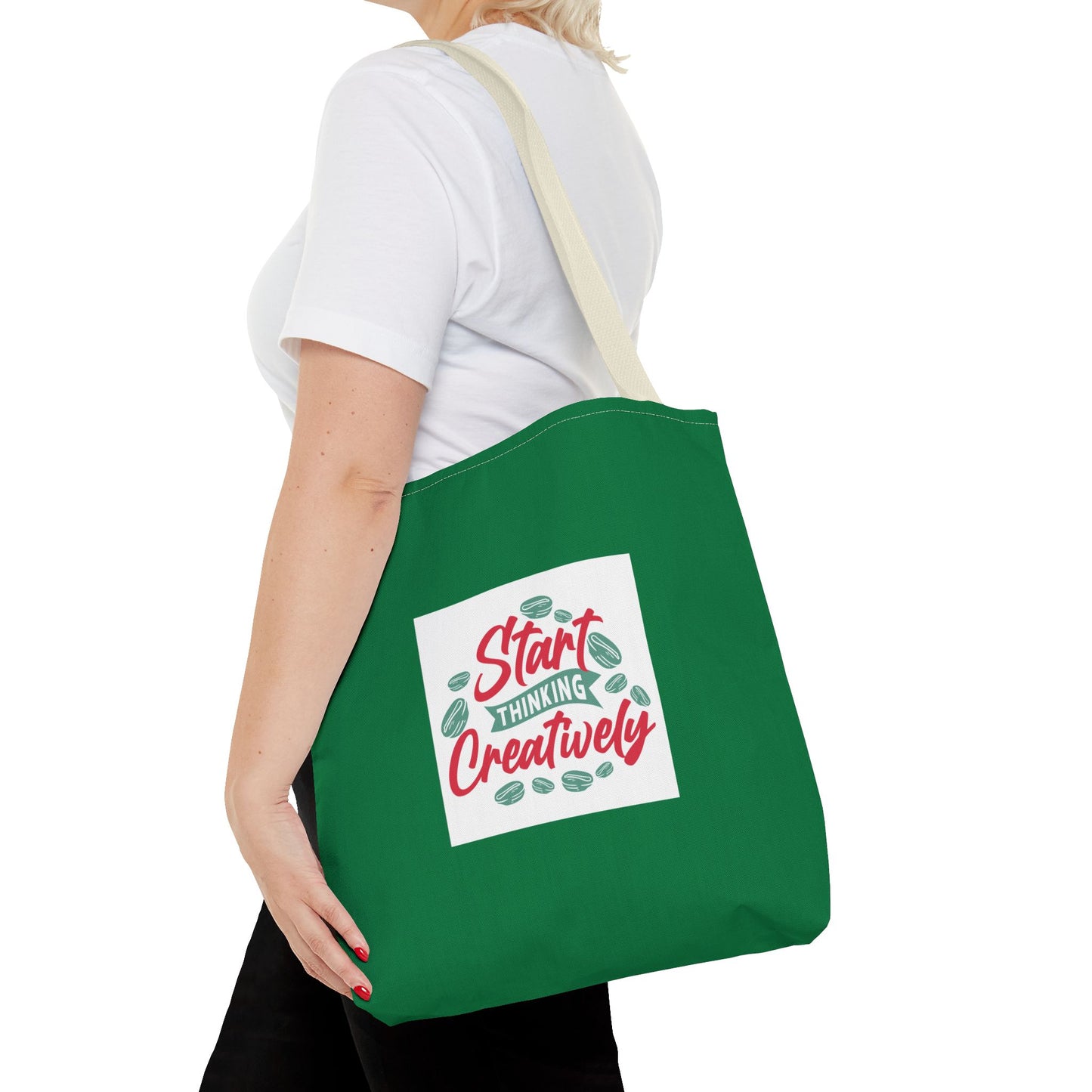 Start Thinking Creatively Tote Bag (AOP)