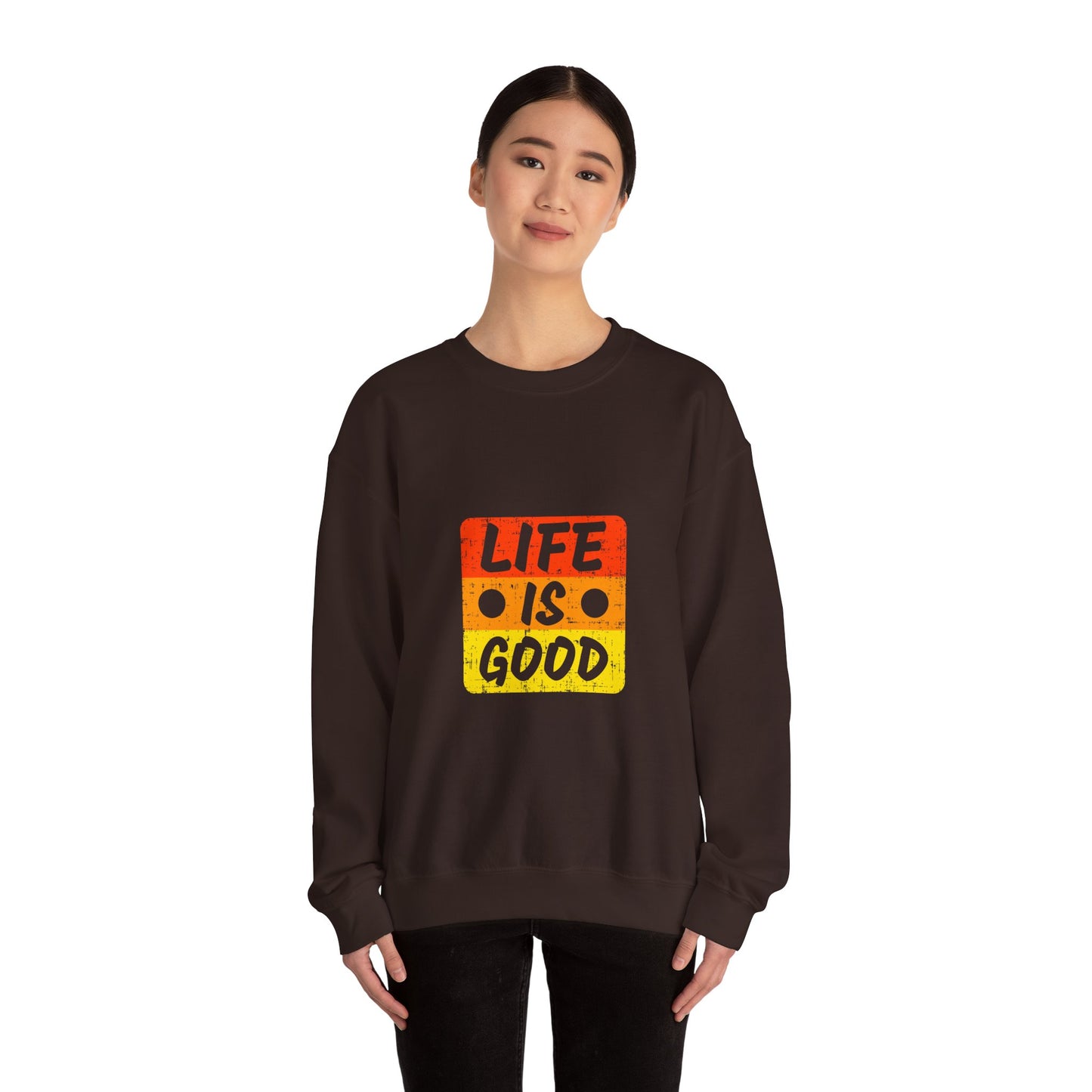 Life Is Good Unisex Heavy Blend™ Crewneck Sweatshirt