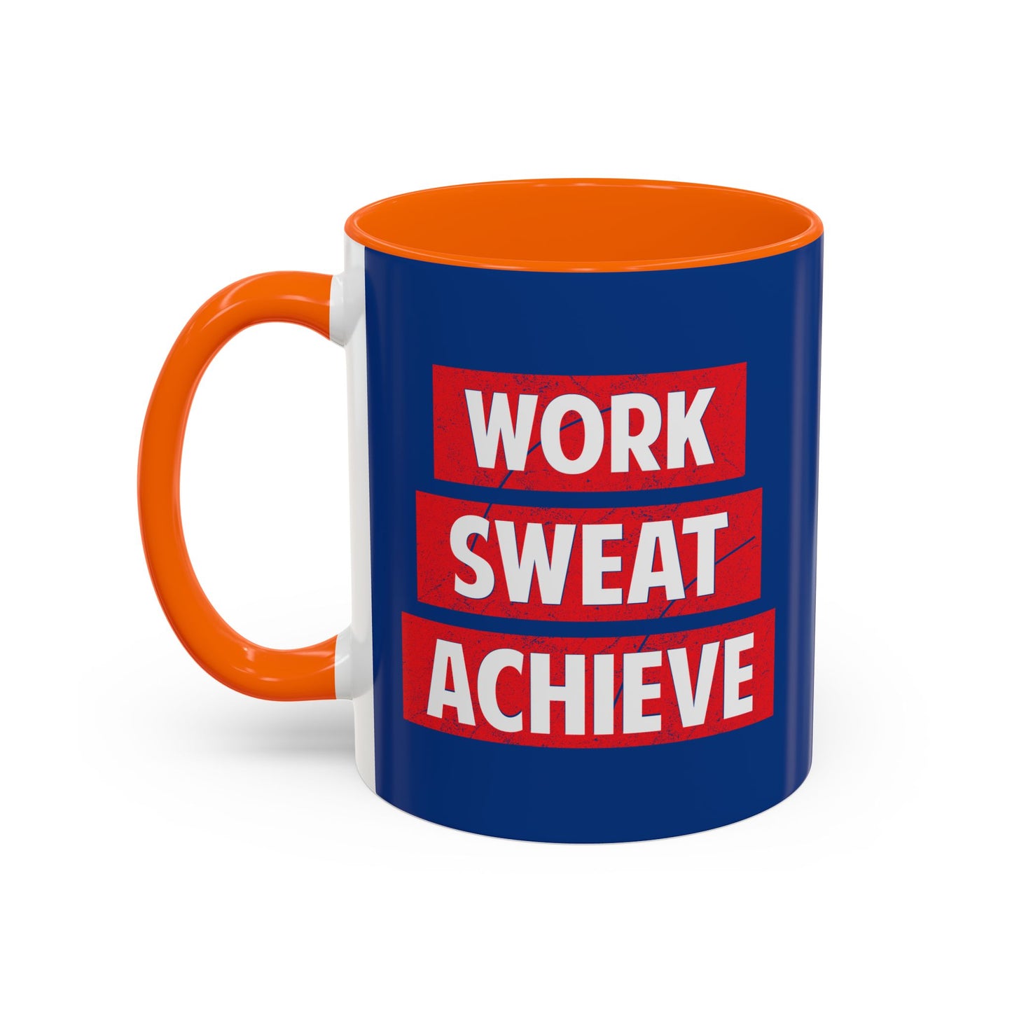 Work Sweat Achieve Accent Coffee Mug (11, 15oz)