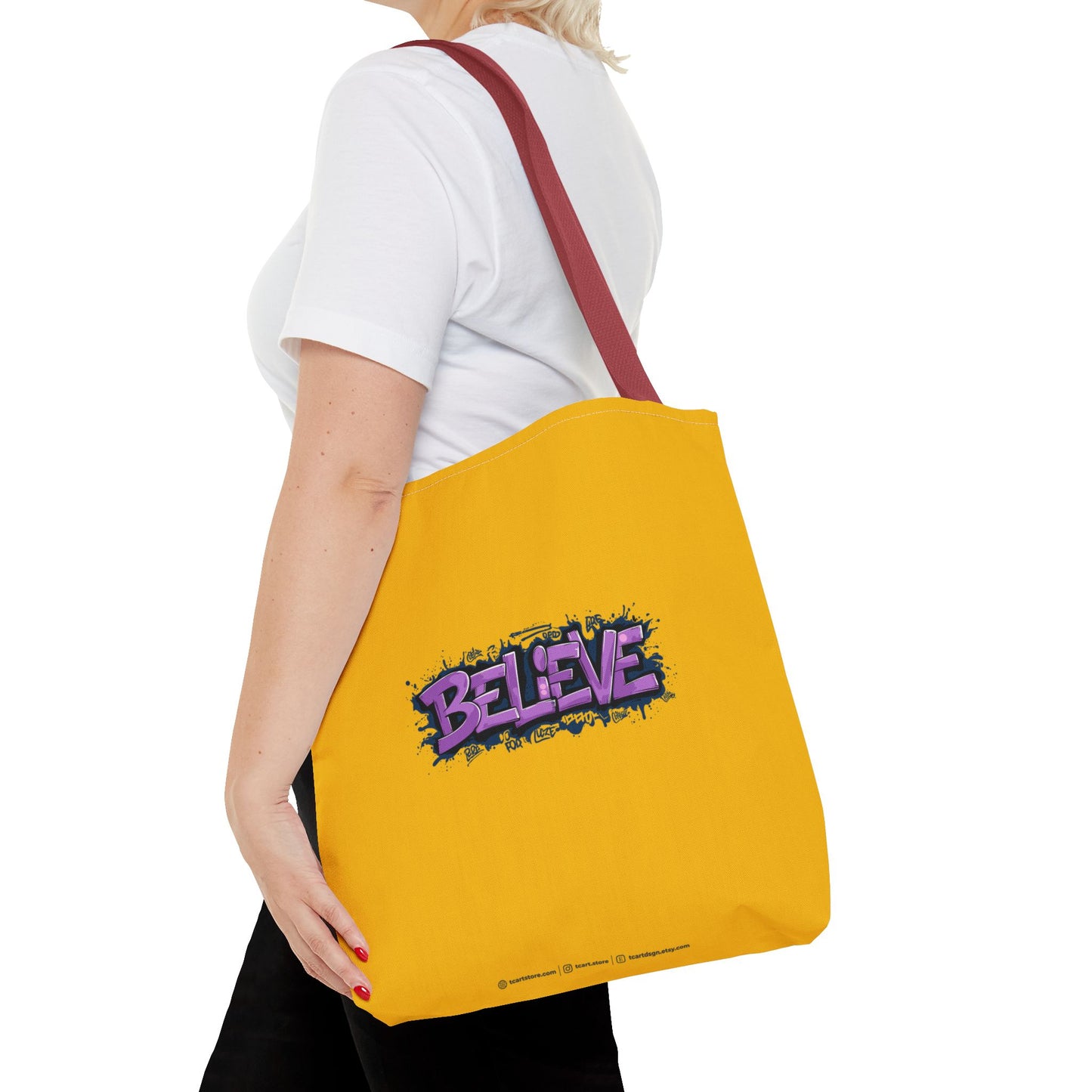 Believe Tote Bag (AOP)