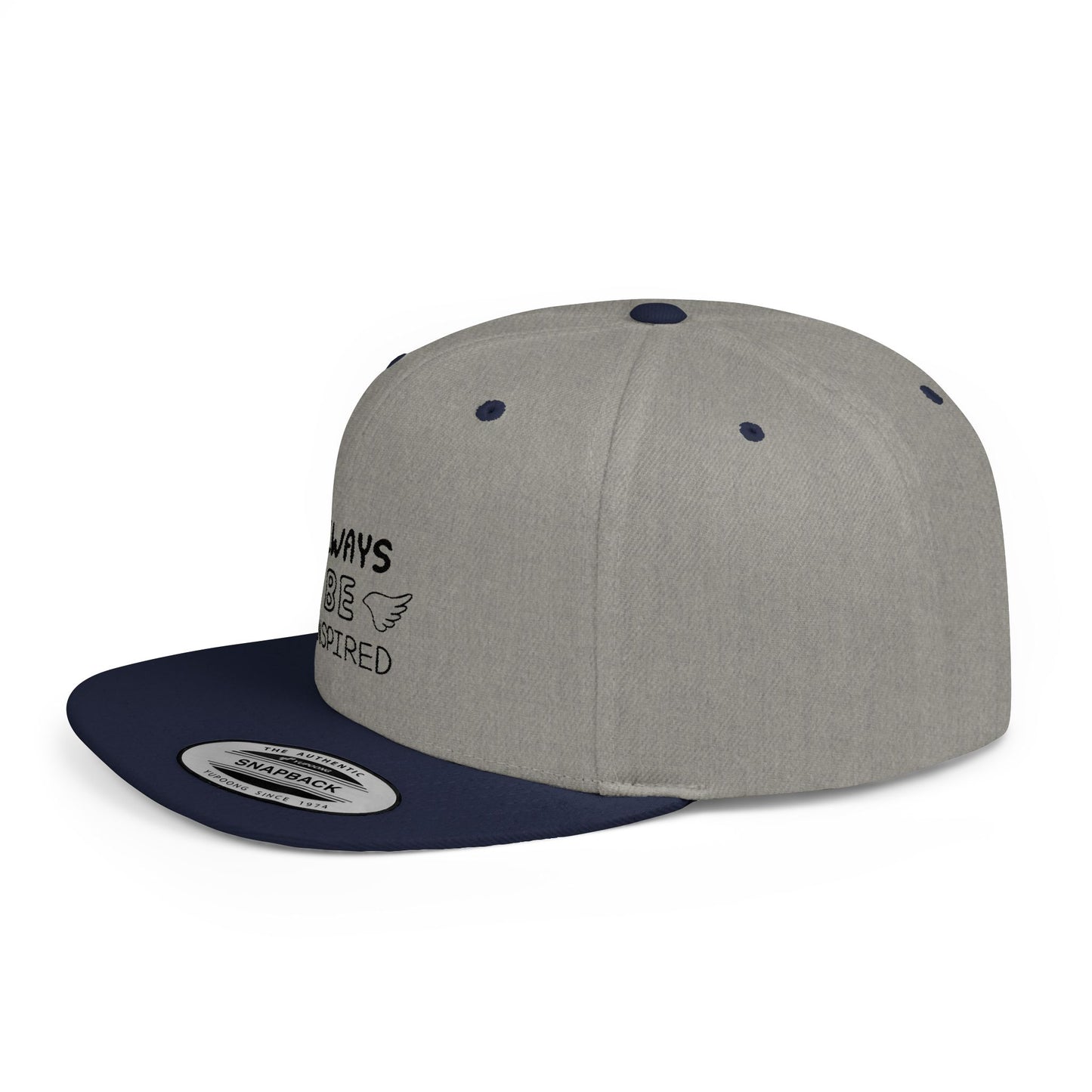 Always Be Inspired Flat Bill Snapback