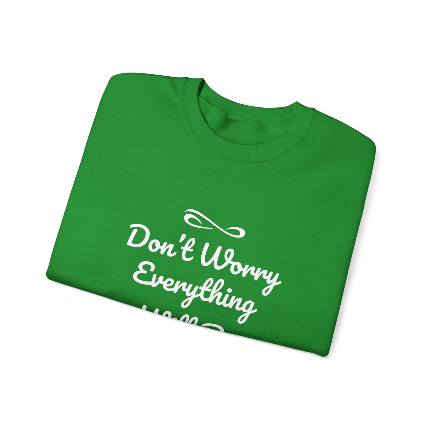 Don't Worry Everything Will Be Okey Unisex Heavy Blend™ Crewneck Sweatshirt