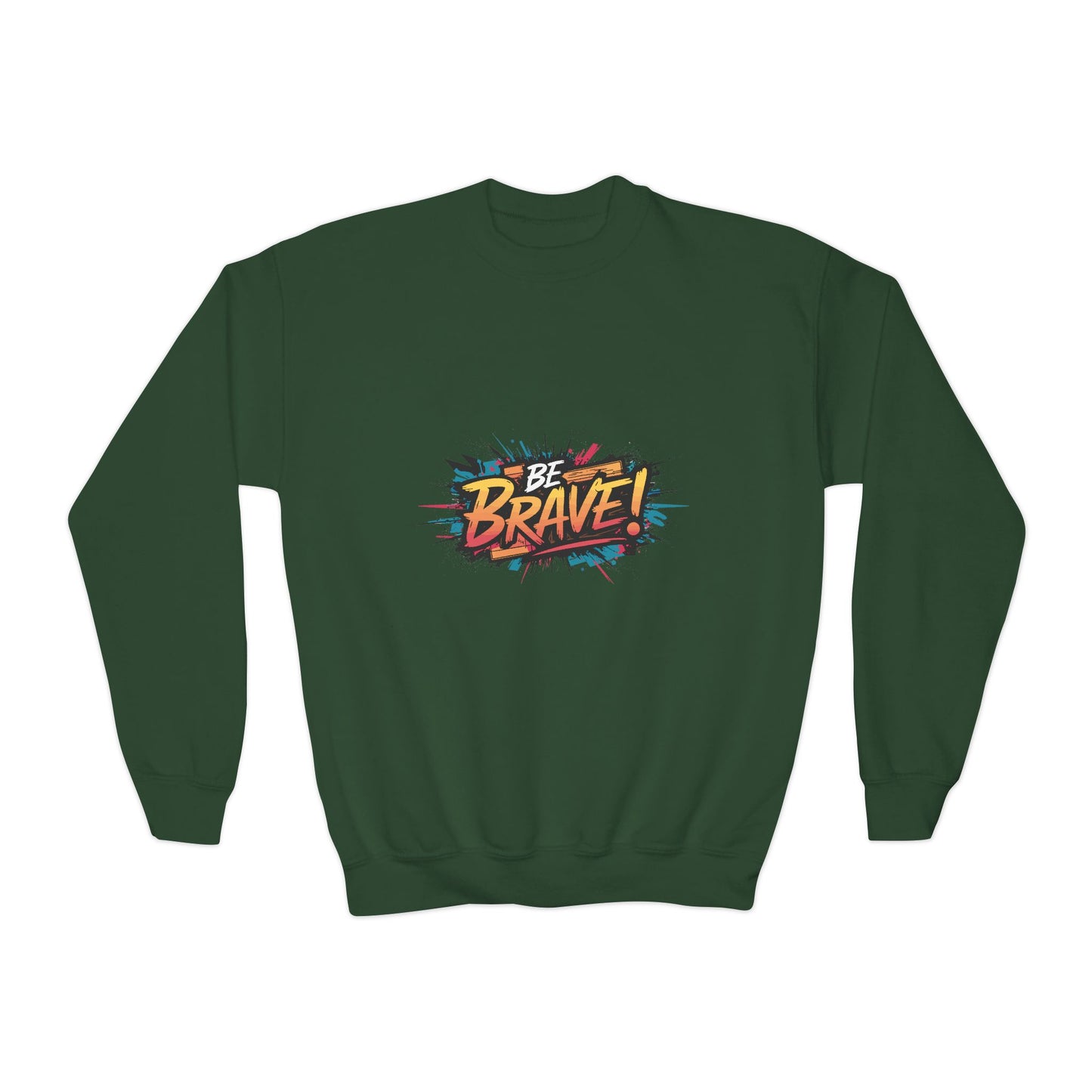 Be Brave! Youth Crewneck Sweatshirt