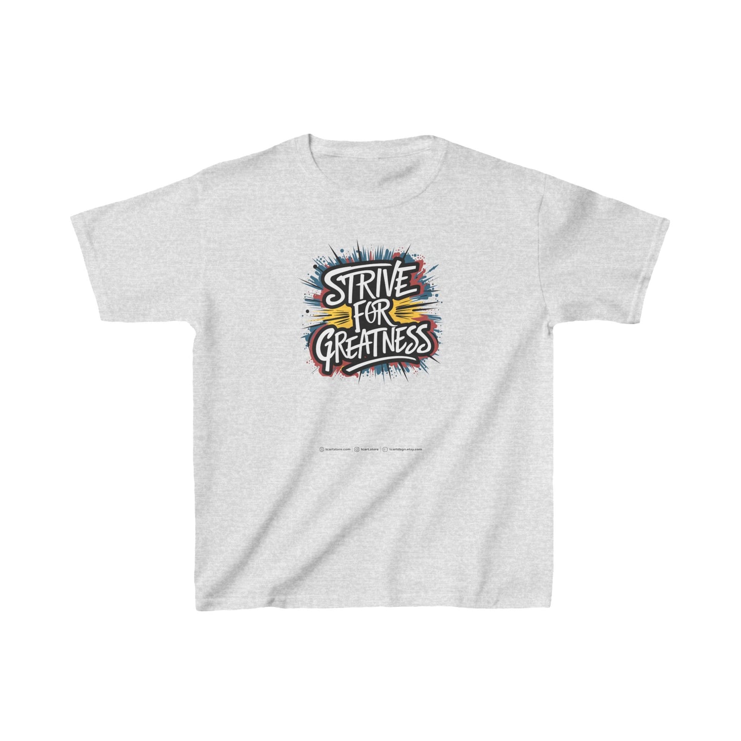 Strive For Greatness Kids Heavy Cotton™ Tee