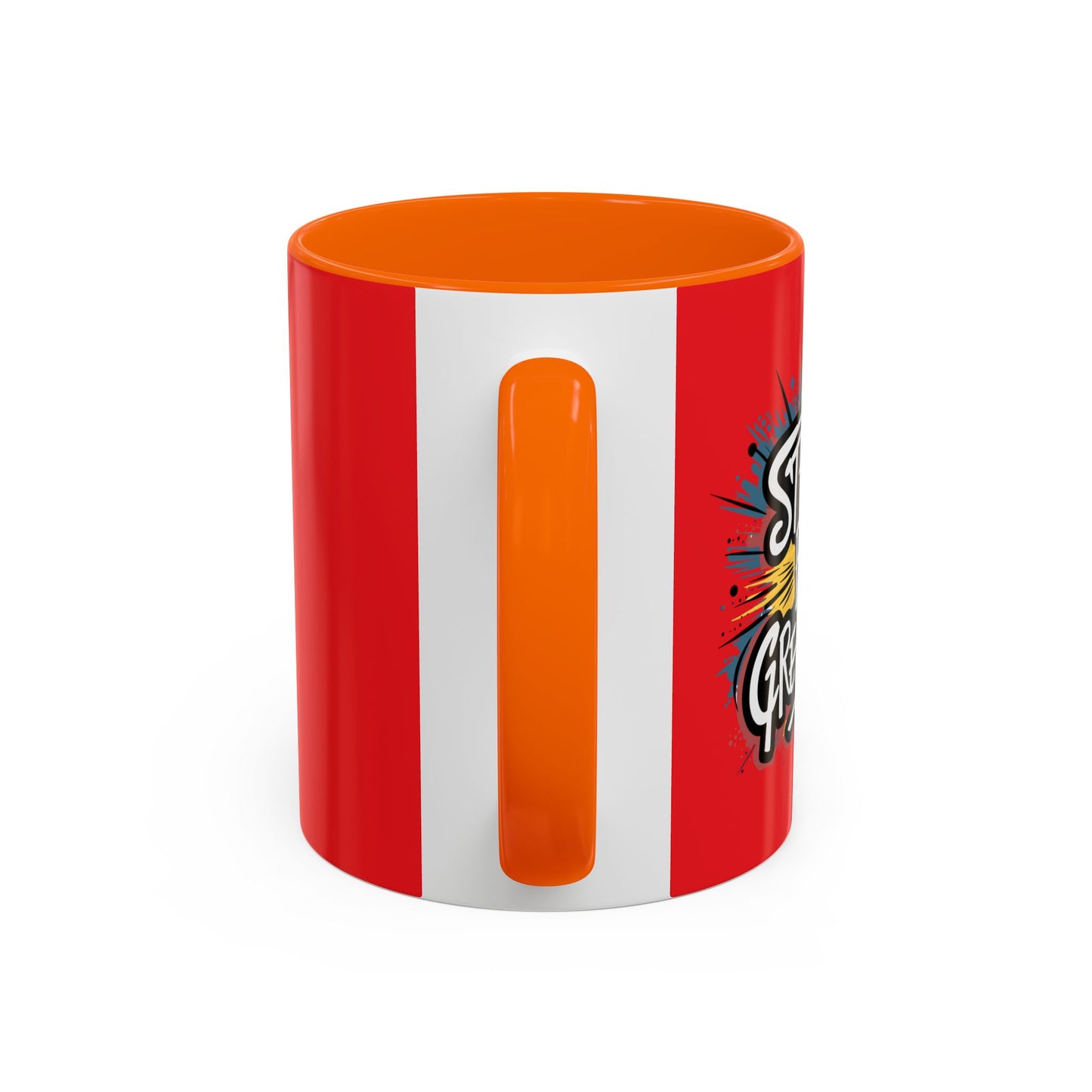 Strive For Greatness Accent Coffee Mug (11, 15oz)