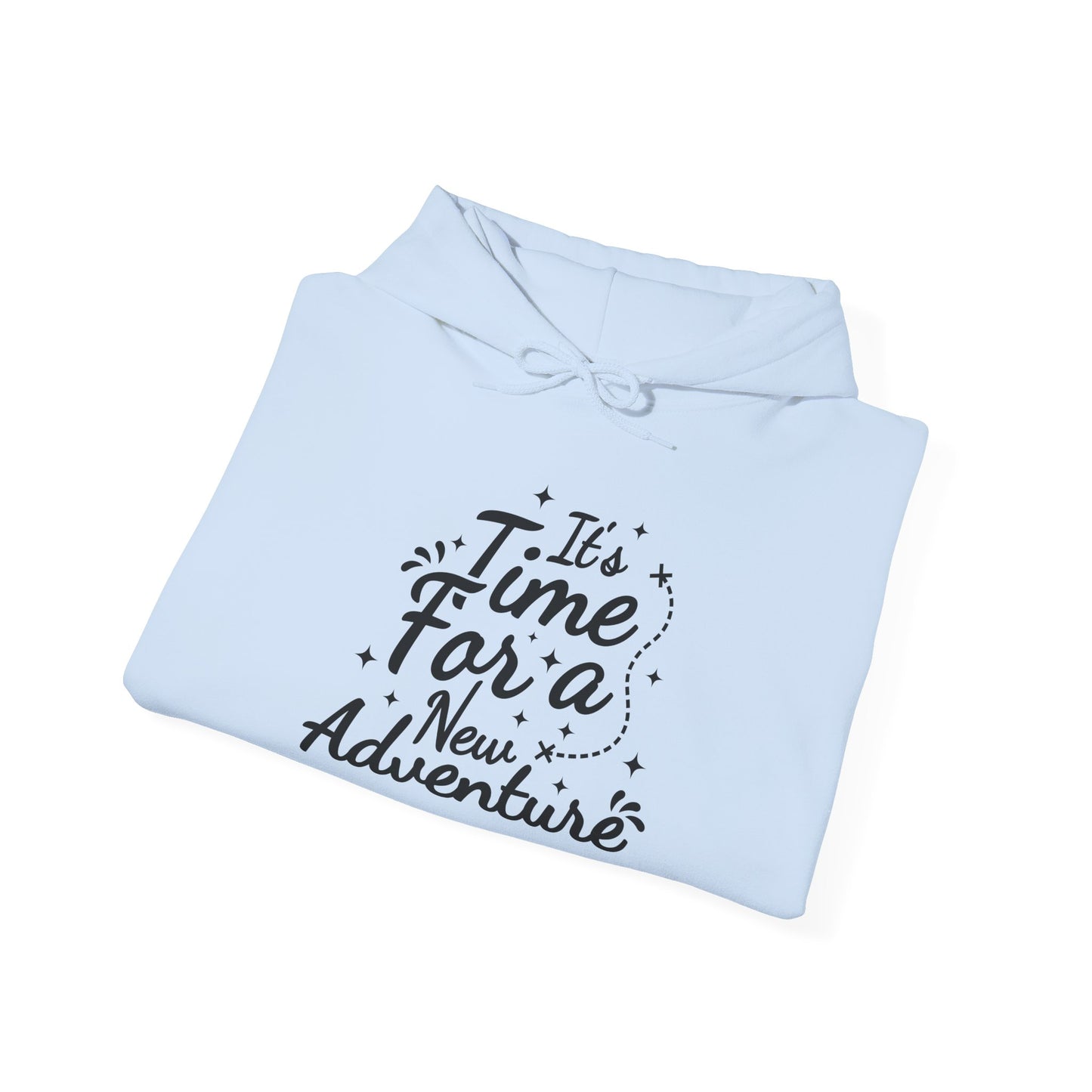 It's Time For A New Adventure Unisex Heavy Blend™ Hooded Sweatshirt