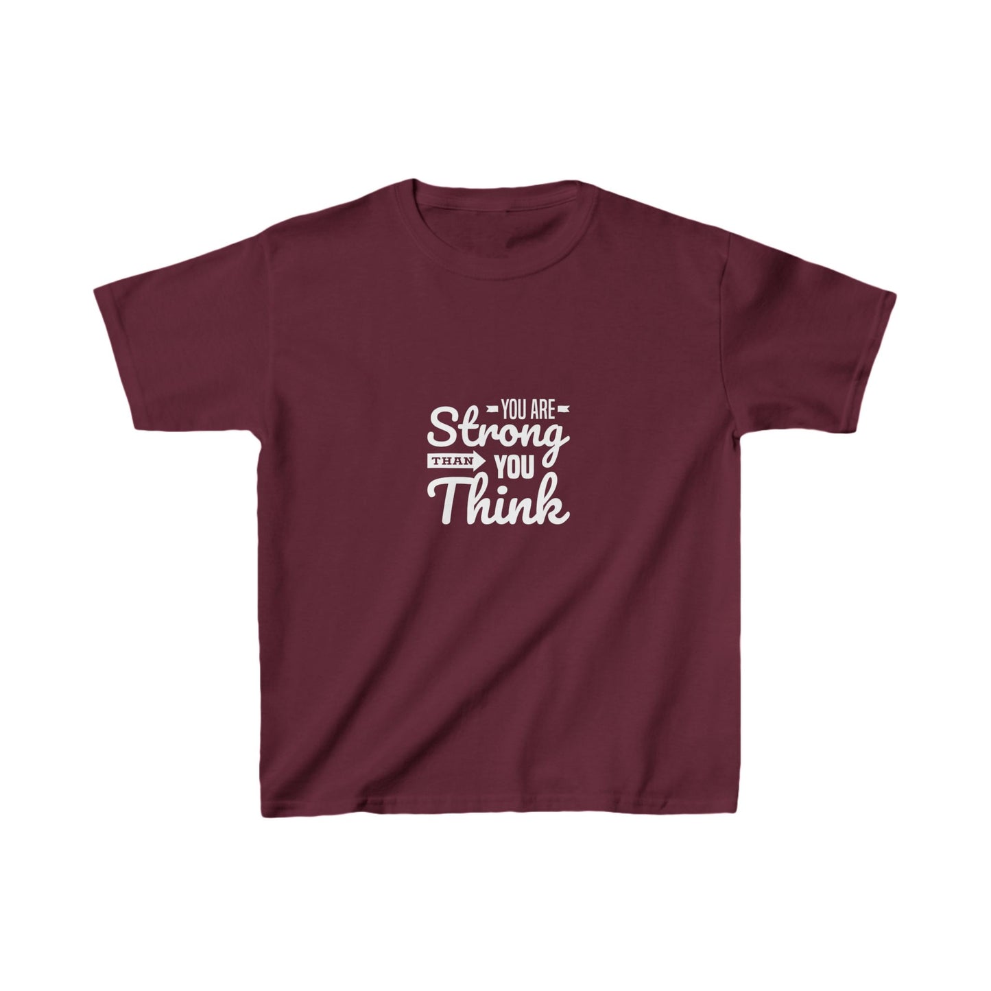You Are Strong Than You Think Kids Heavy Cotton™ Tee