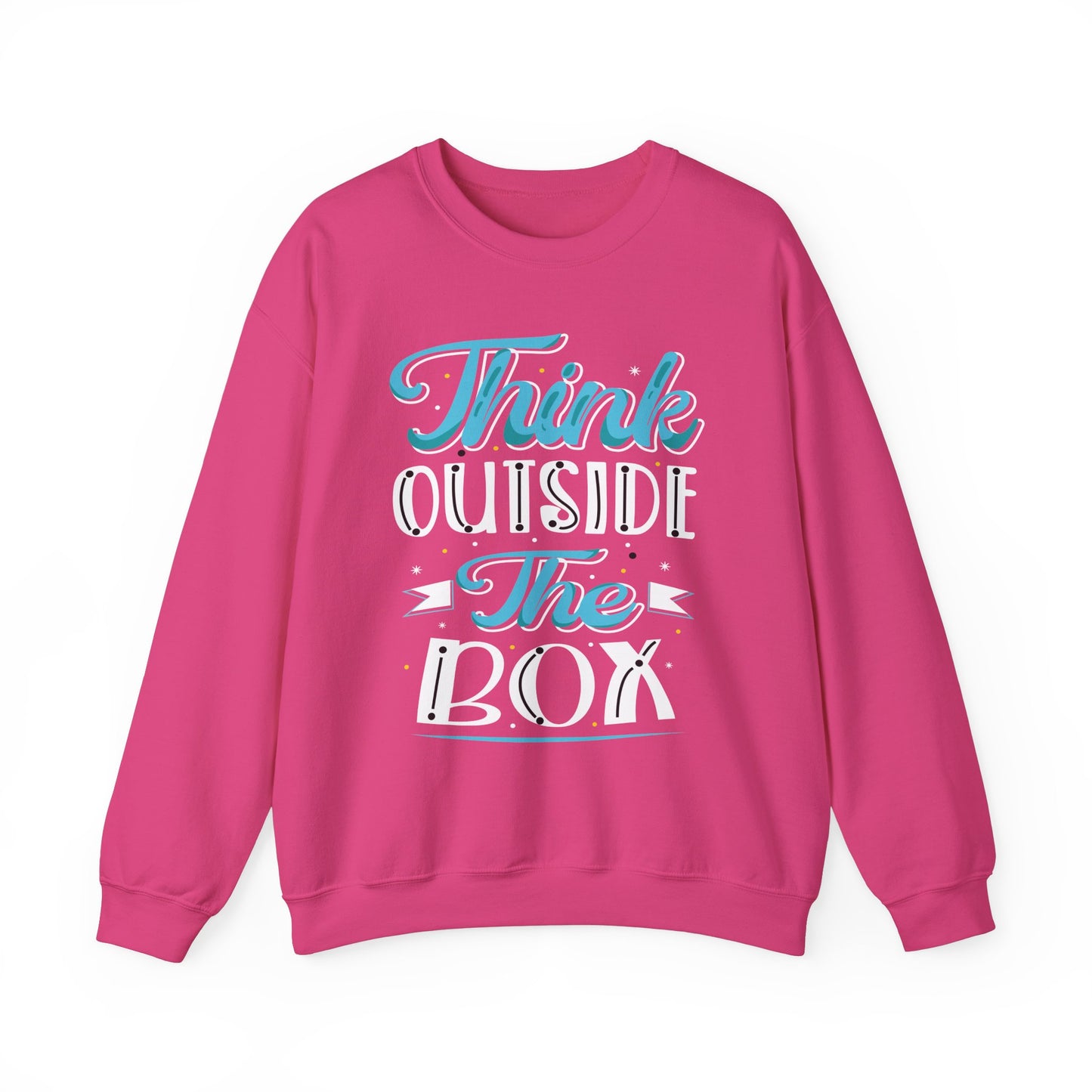 Think Outside The Box Unisex Heavy Blend™ Crewneck Sweatshirt