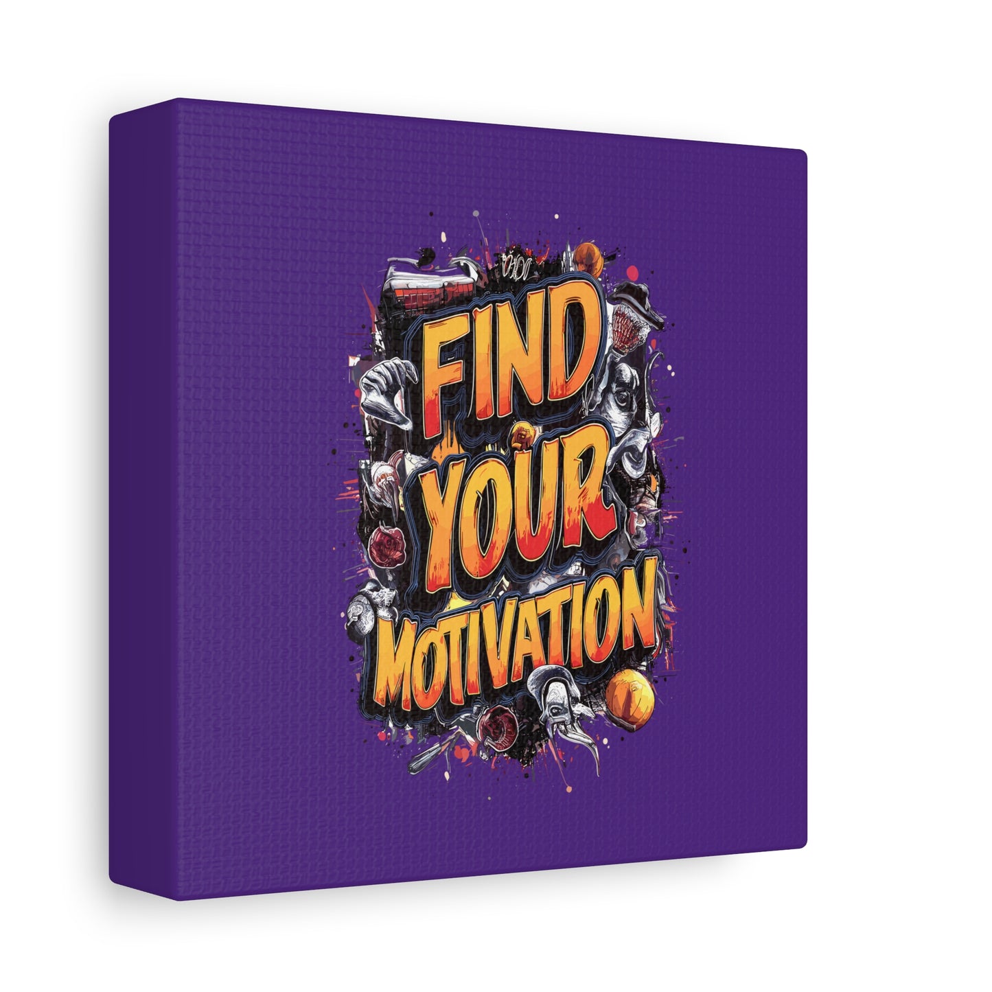 Find Your Motivation Matte Canvas, Stretched, 1.25"