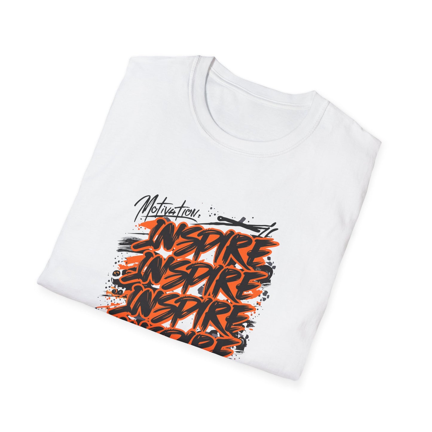 Motivation Inspire Motivation Unisex Softstyle T-Shirt