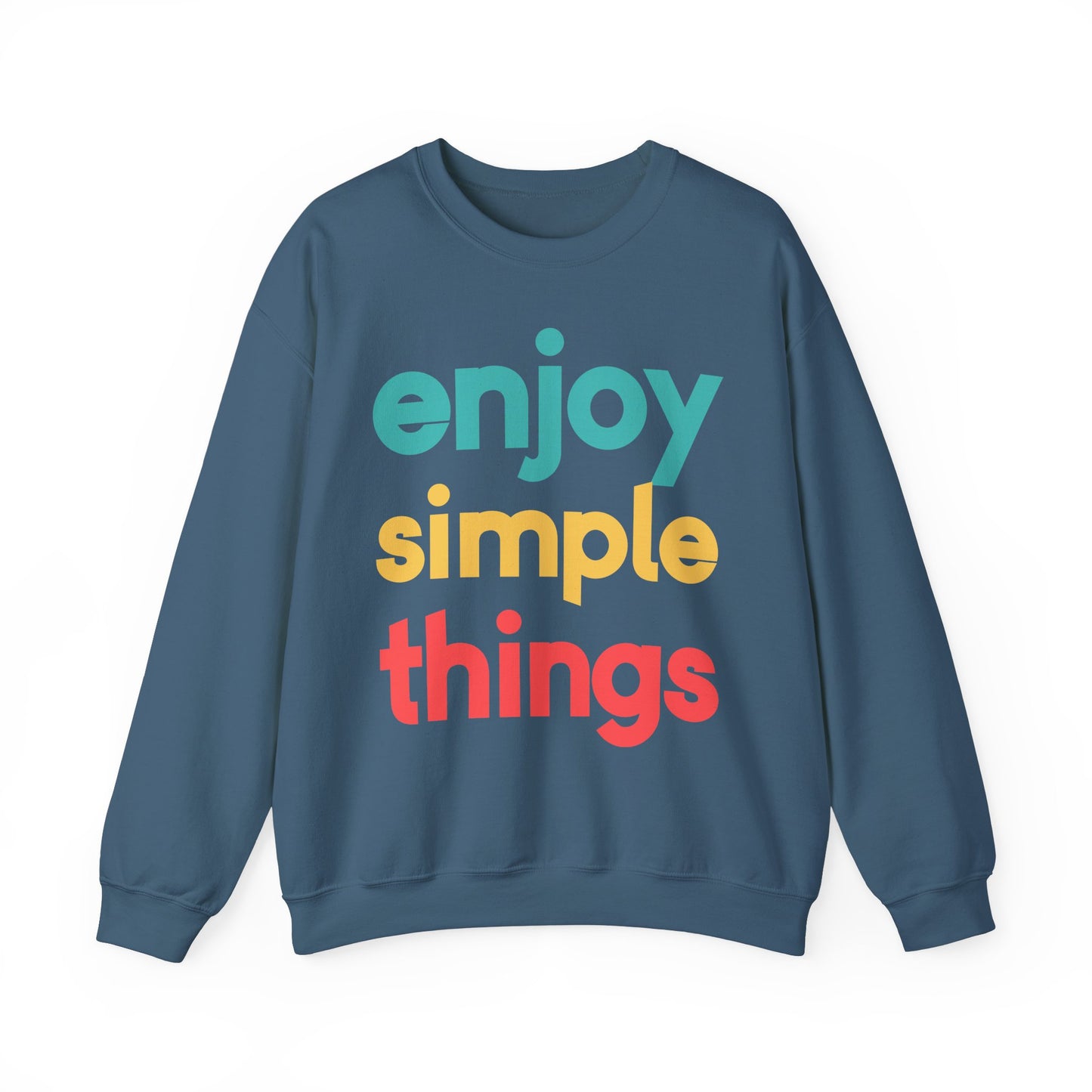 Enjoy Simple Things Unisex Heavy Blend™ Crewneck Sweatshirt