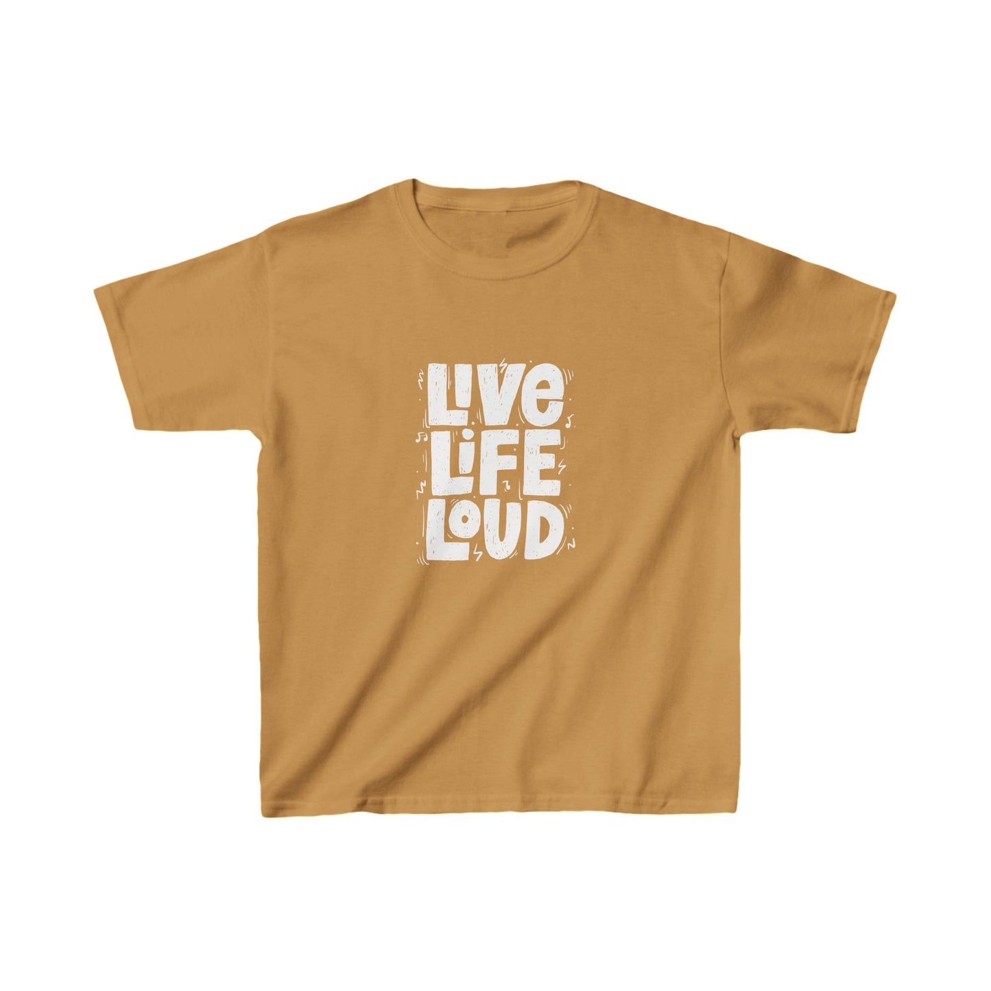 Live Life Loud Kids Heavy Cotton™ Tee