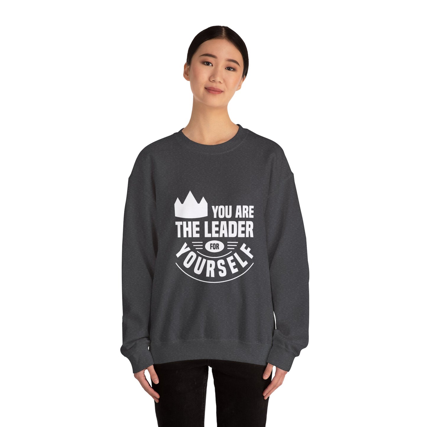You Are The Leader For Yourself Unisex Heavy Blend™ Crewneck Sweatshirt