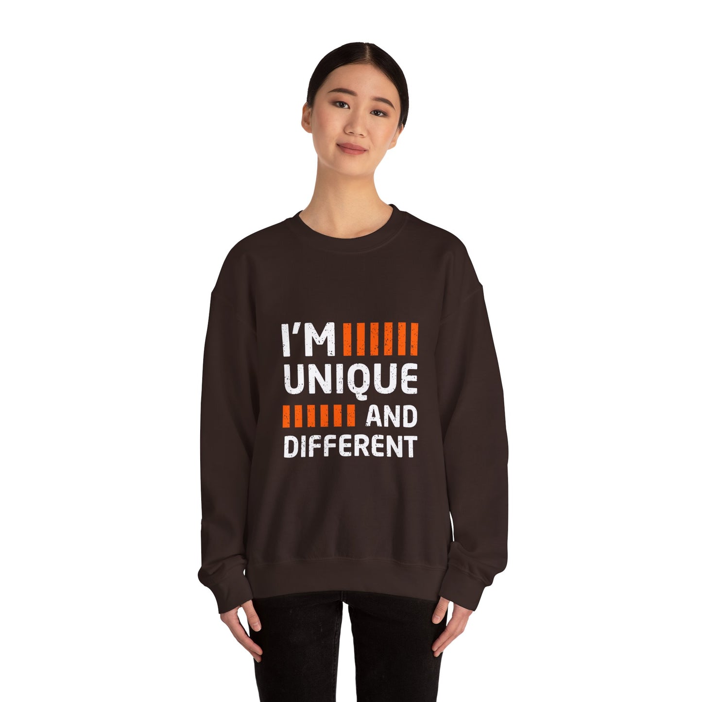 I'm Unique And Different Unisex Heavy Blend™ Crewneck Sweatshirt