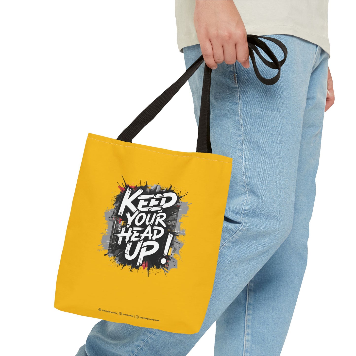 Keep Your Head Up! Tote Bag (AOP)