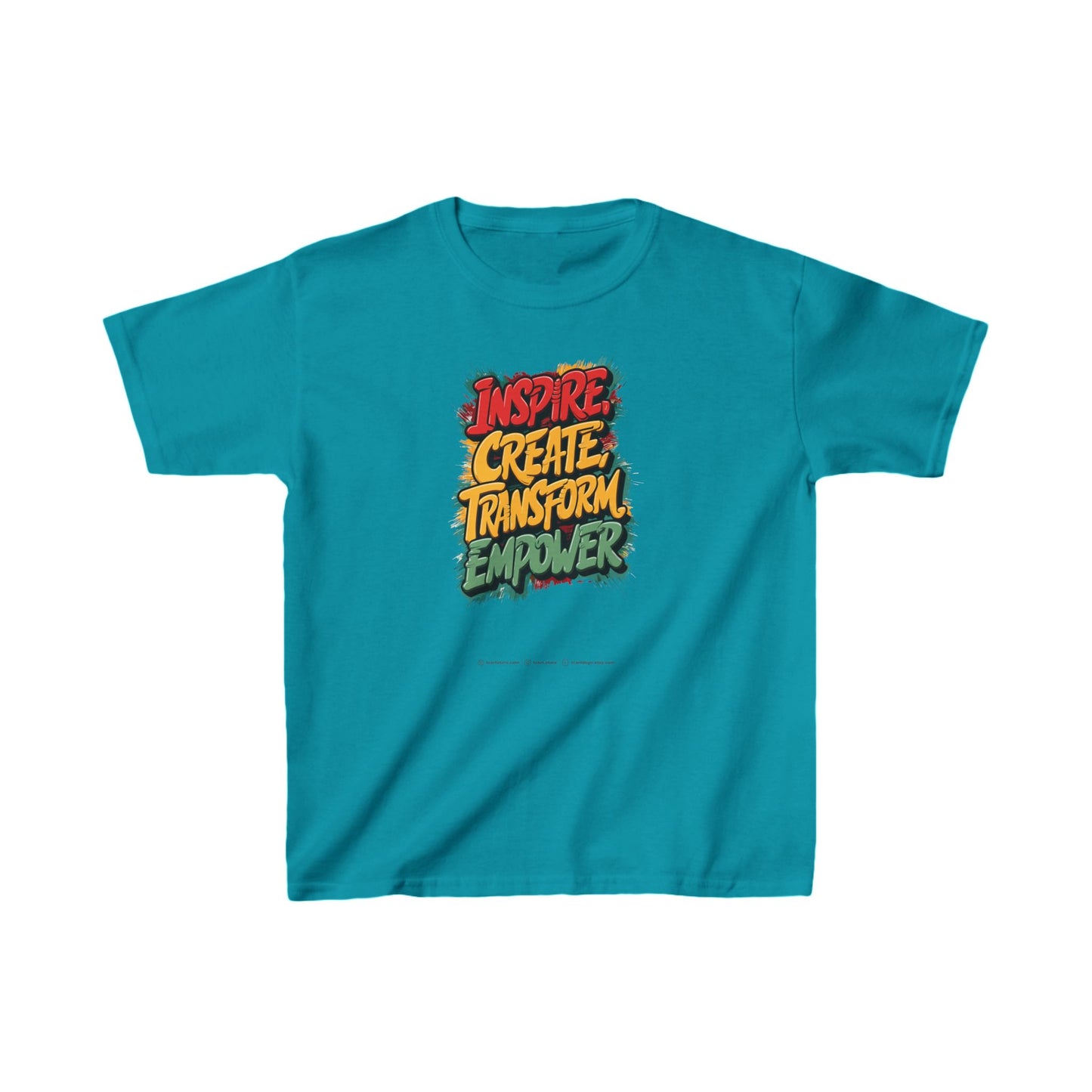 Inspire Create Transform Empower Kids Heavy Cotton™ Tee