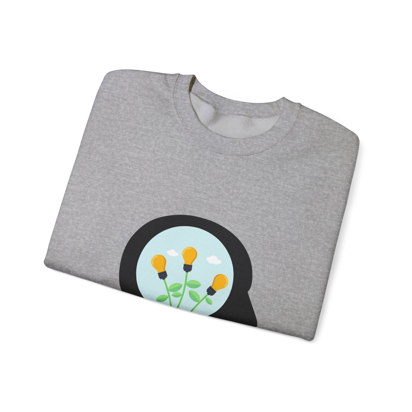 Mindset And Positive Thoughts Unisex Heavy Blend™ Crewneck Sweatshirt