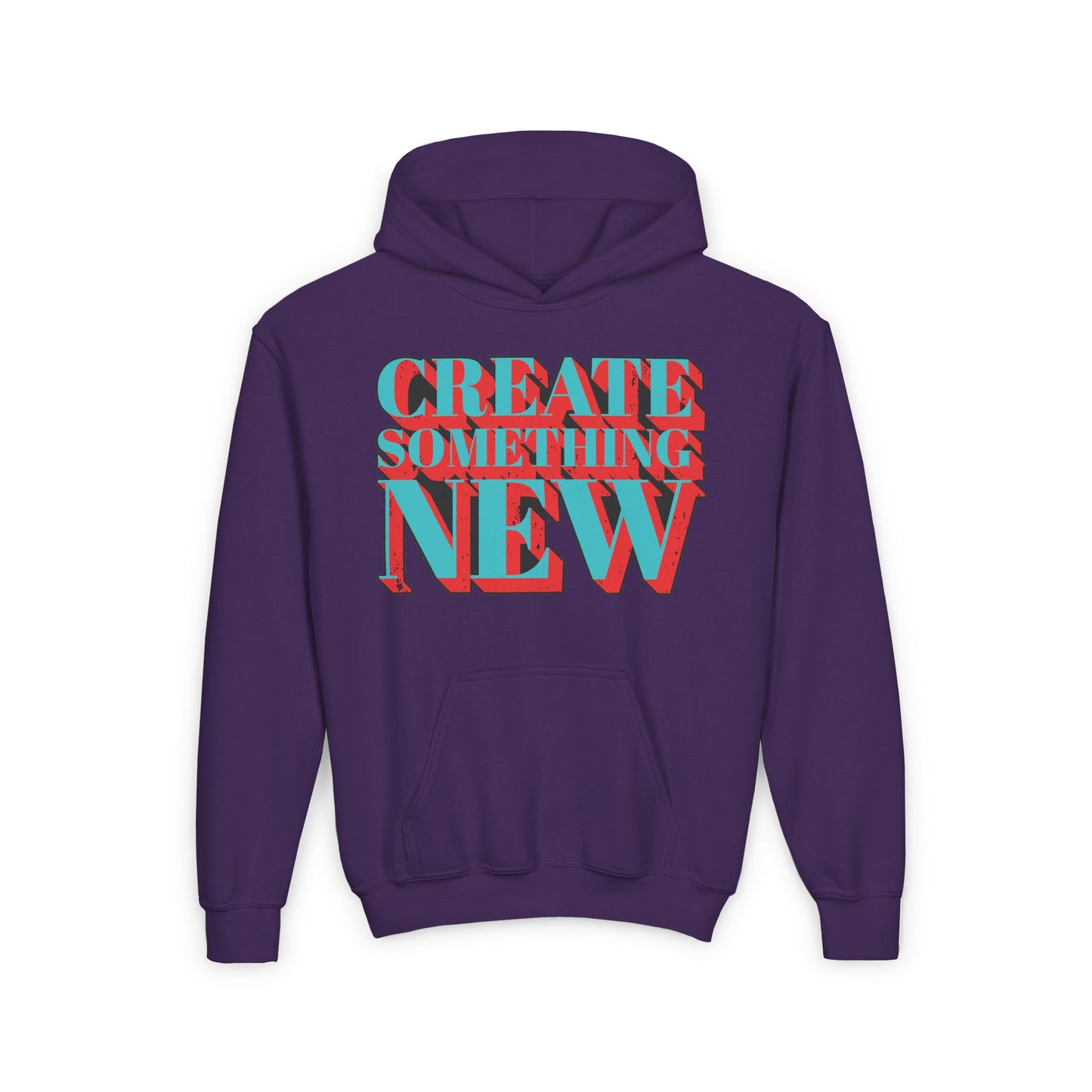 Create Something New Youth Heavy Blend Hooded Sweatshirt