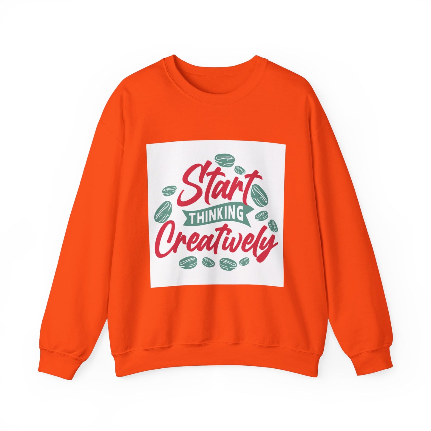Start Thinking Unisex Heavy Blend™ Crewneck Sweatshirt