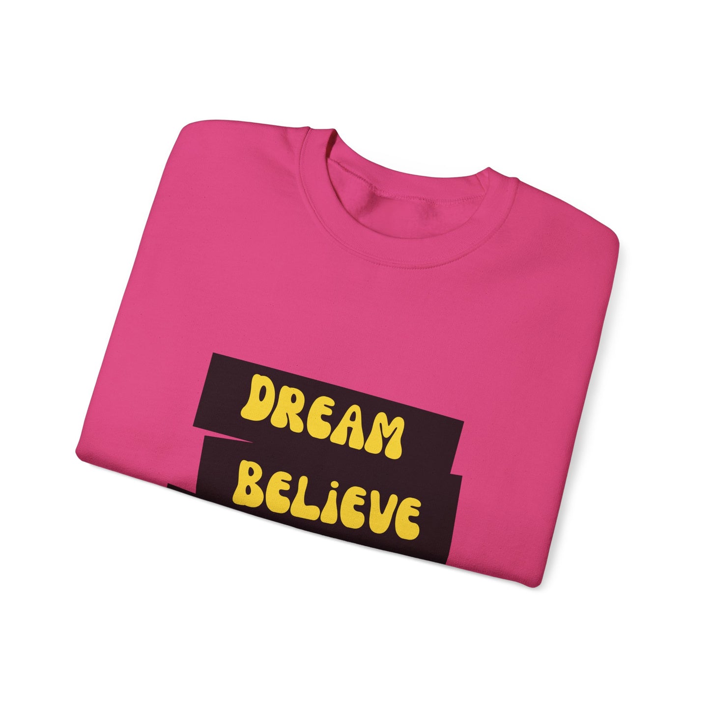 Dream Believe Plan Execute Unisex Heavy Blend™ Crewneck Sweatshirt