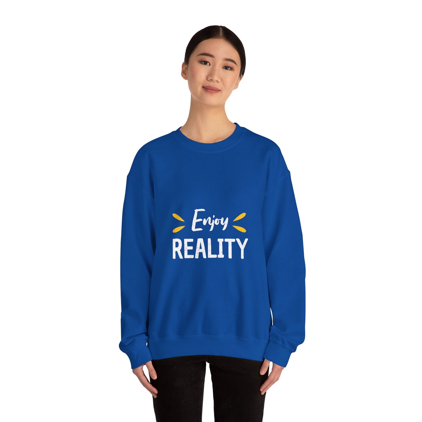 Enjoy Reality Unisex Heavy Blend™ Crewneck Sweatshirt