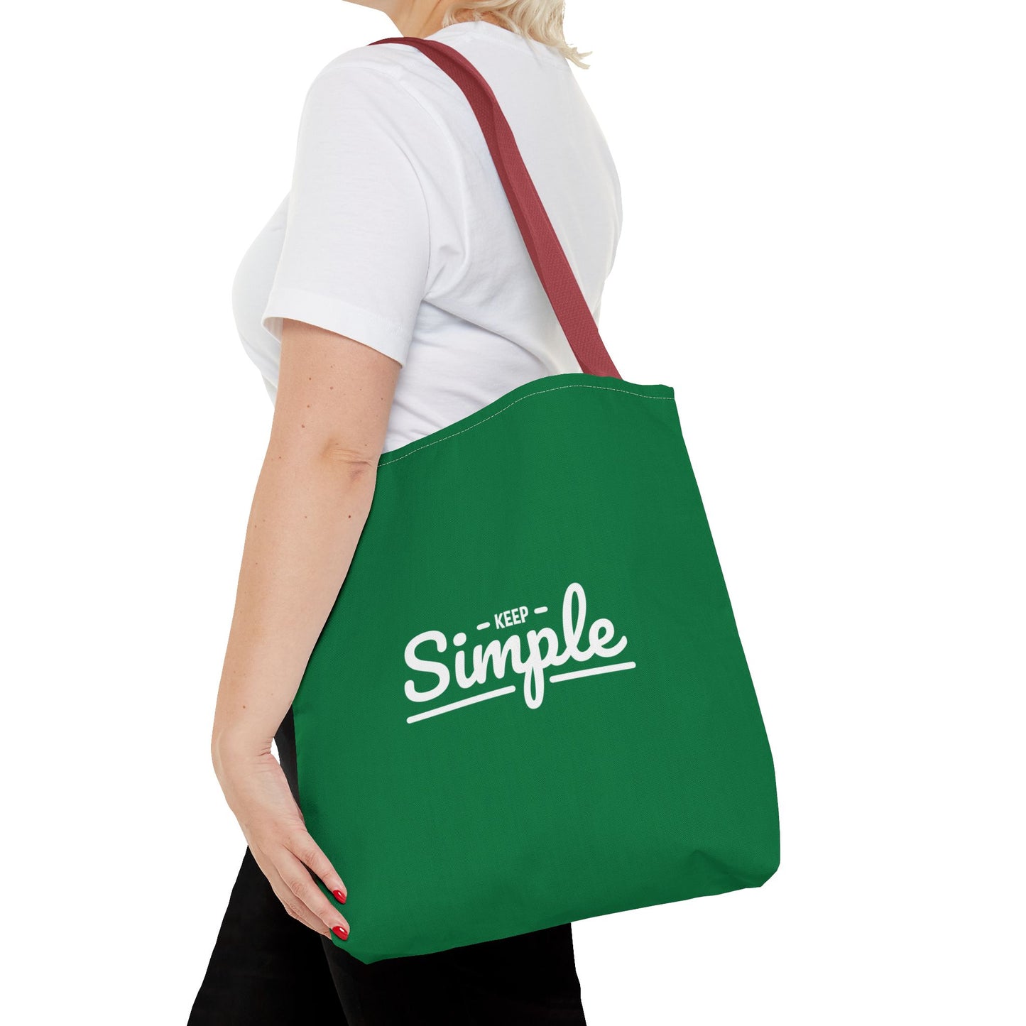 Keep Simple Tote Bag (AOP)