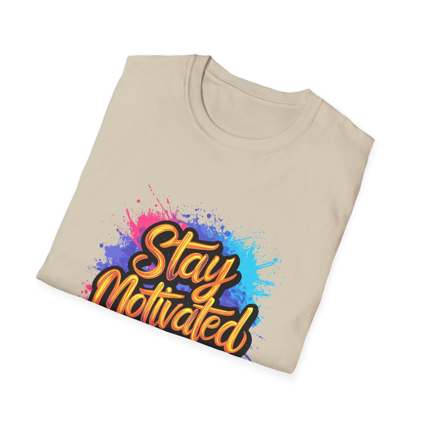 Stay Motivated Unisex Softstyle T-Shirt