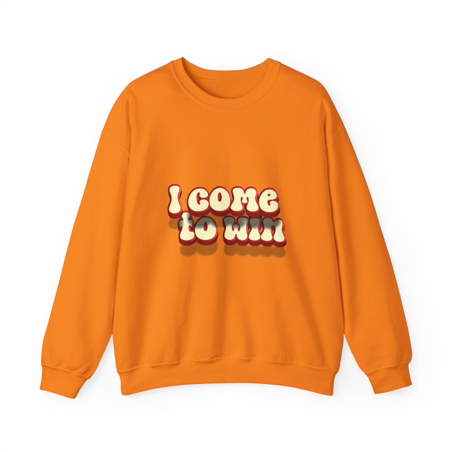 I Come To Win Unisex Heavy Blend™ Crewneck Sweatshirt