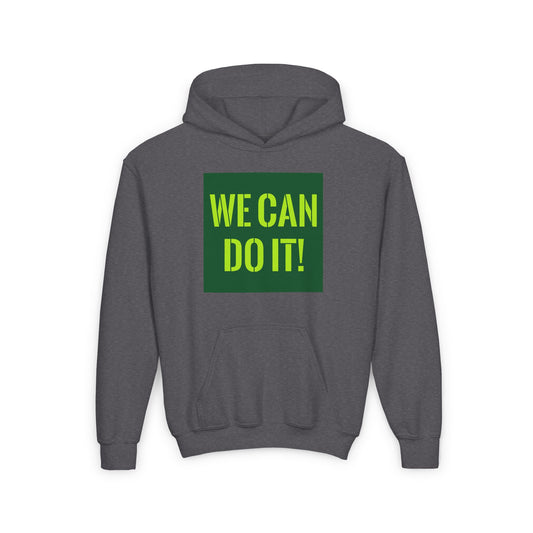 You Can Do It Youth Heavy Blend Hooded Sweatshirt