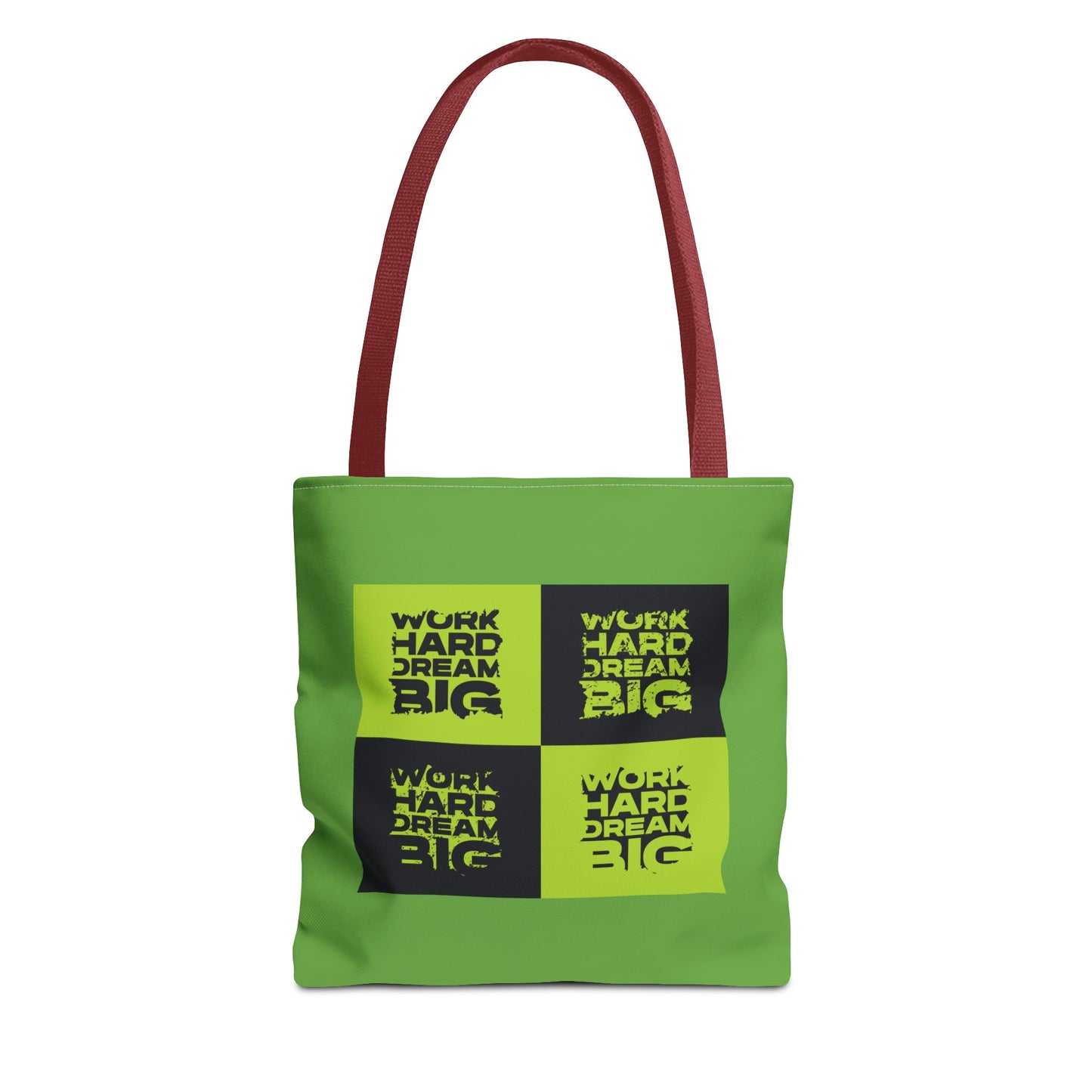 Work Hard Dream Big Tote Bag (AOP)