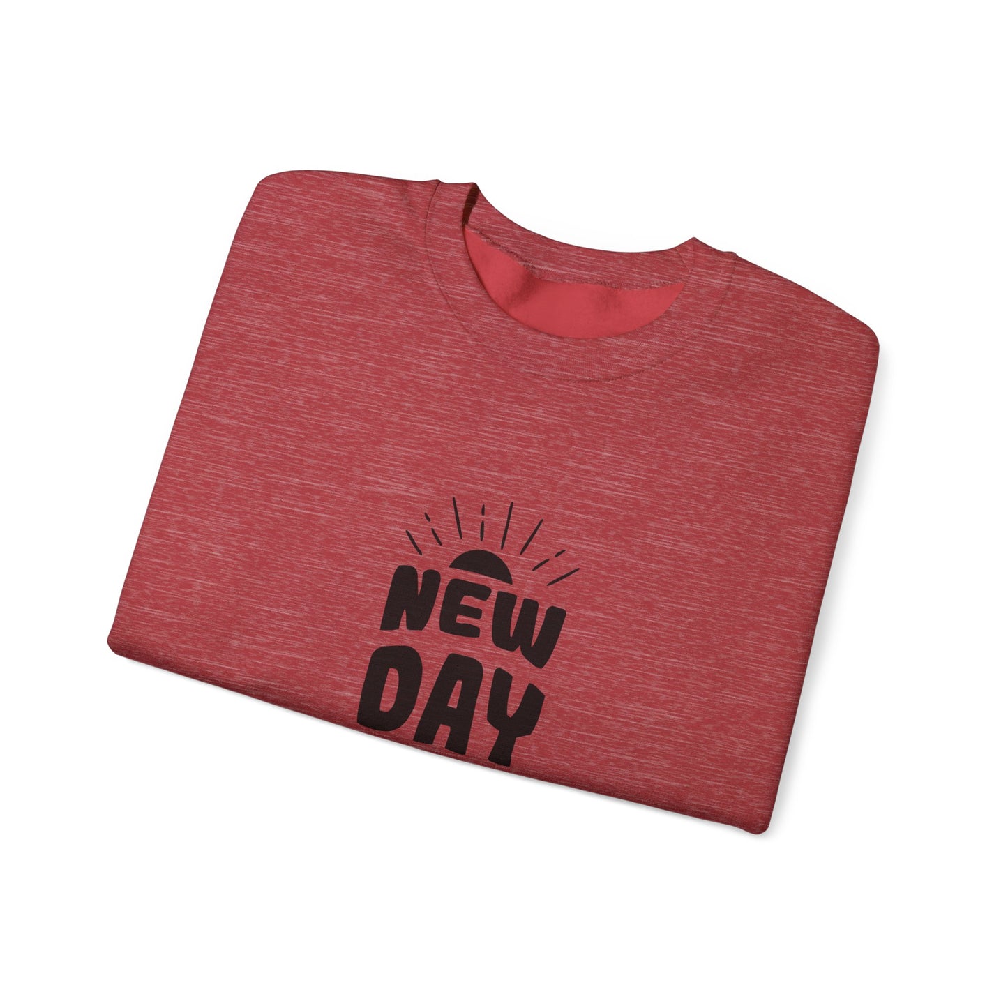New Day Is A New Change Unisex Heavy Blend™ Crewneck Sweatshirt