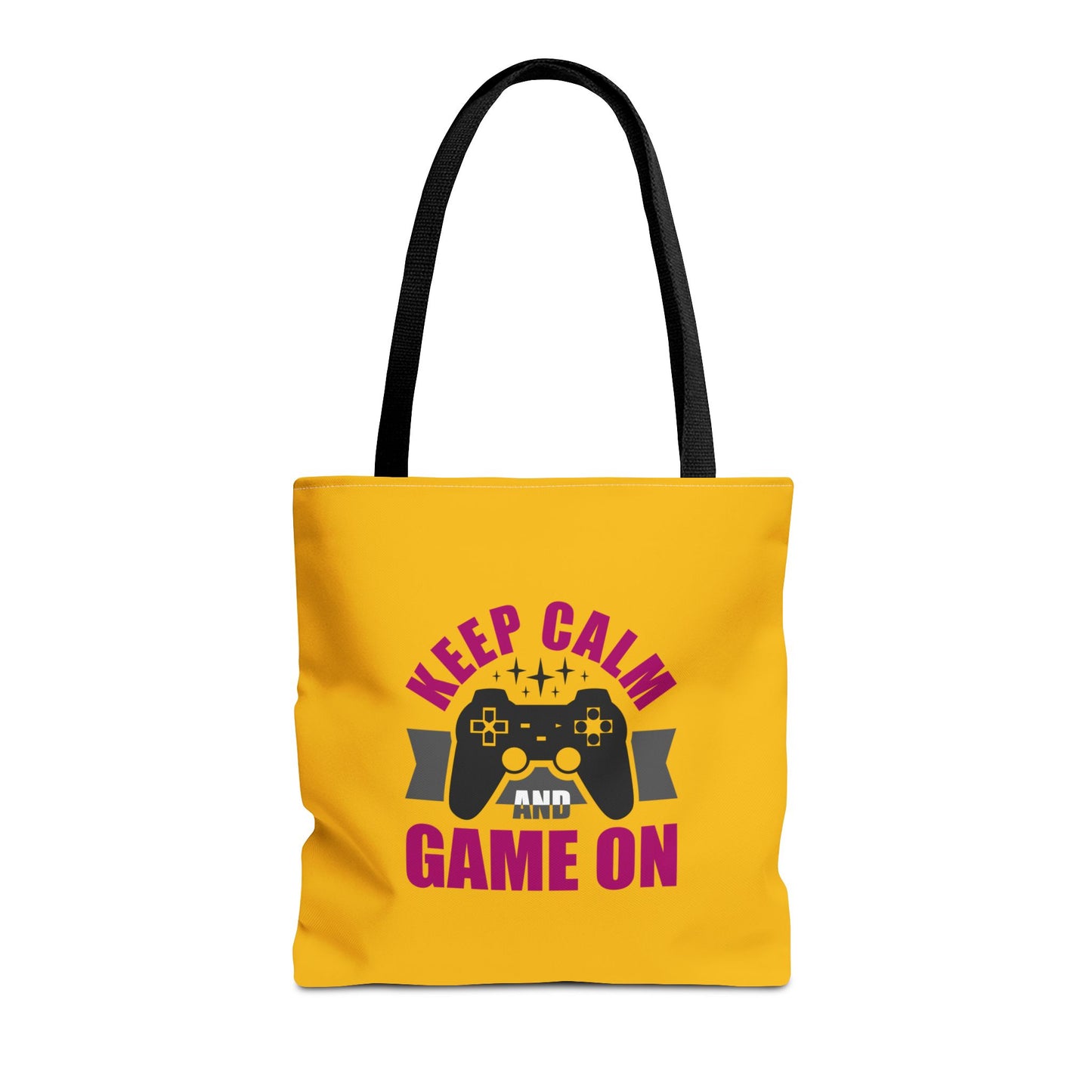 Keep Calm And Game On Tote Bag (AOP)