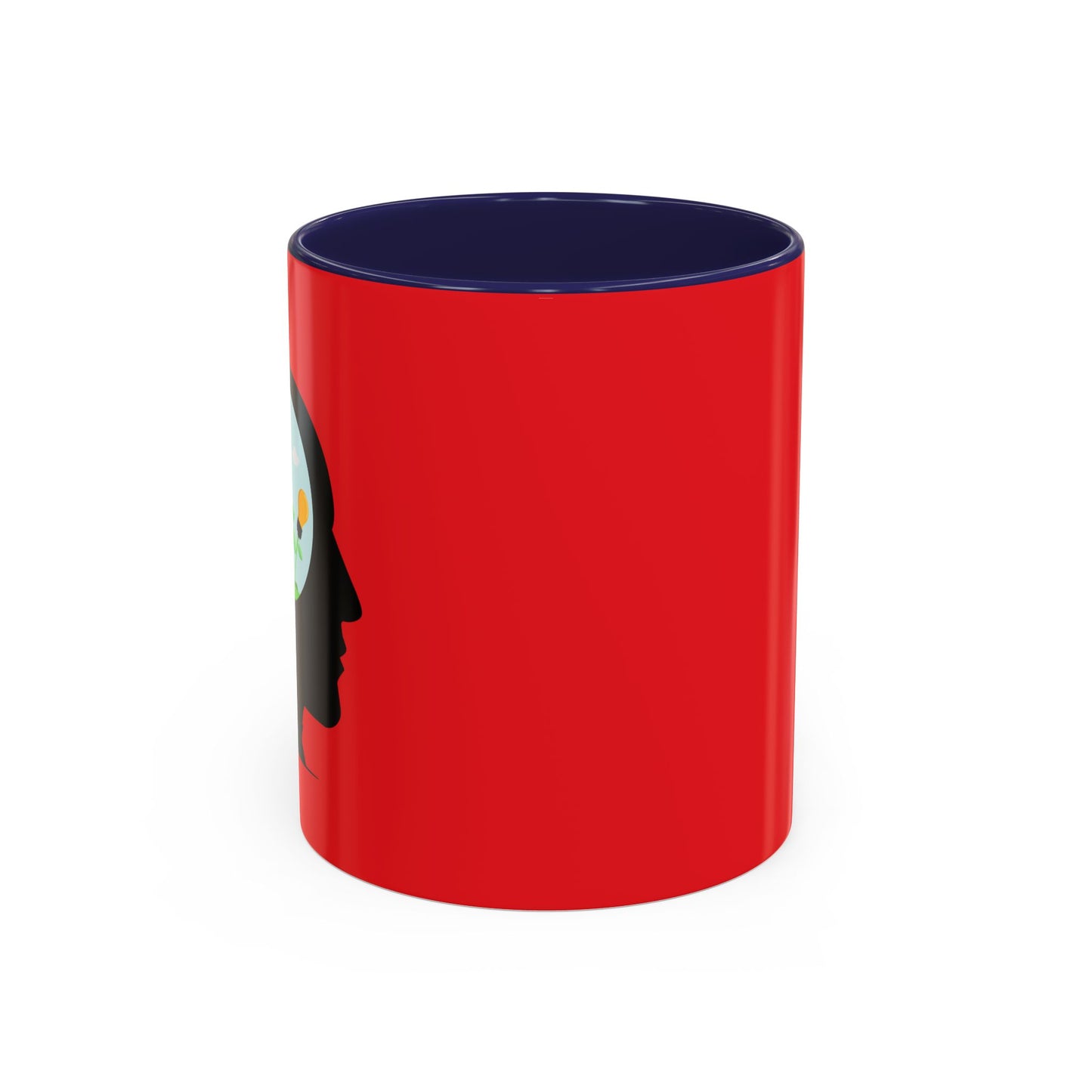 Mindset And Positive Thoughts Accent Coffee Mug (11, 15oz)