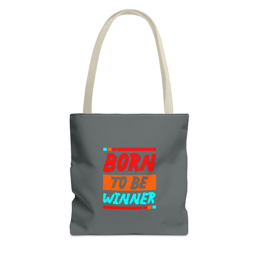 Born To Be Winner Tote Bag (AOP)