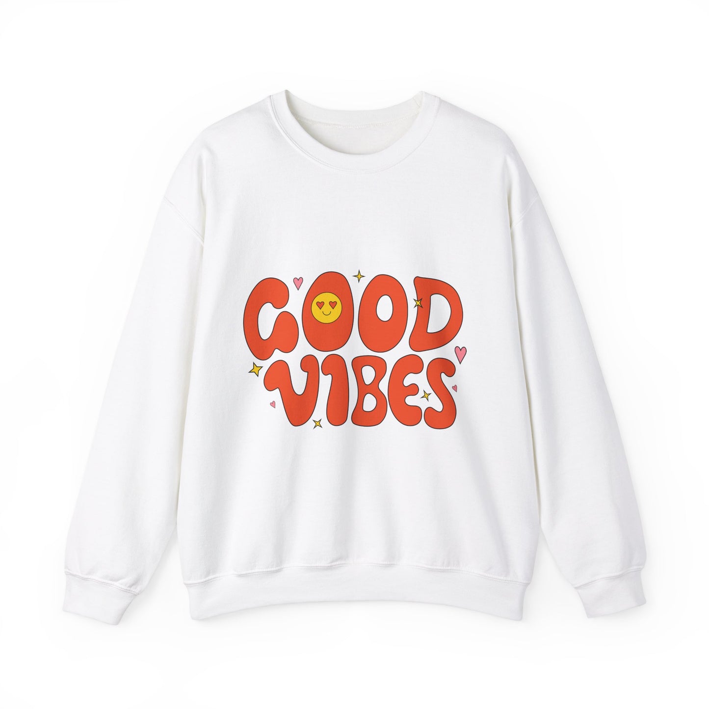 Good Vibes Unisex Heavy Blend™ Crewneck Sweatshirt