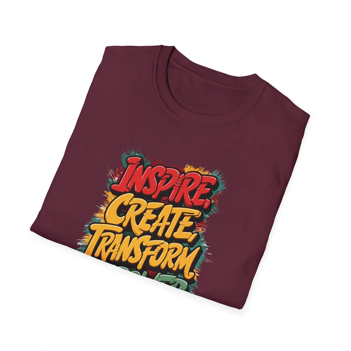 Inspire Create Transform Empower  Unisex Softstyle T-Shirt