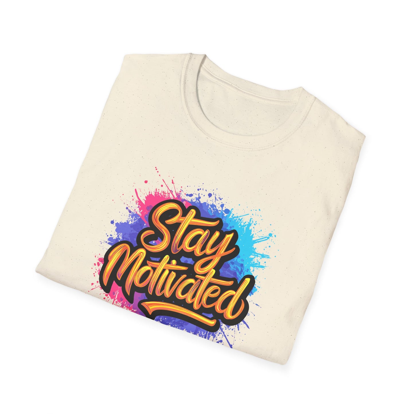 Stay Motivated Unisex Softstyle T-Shirt