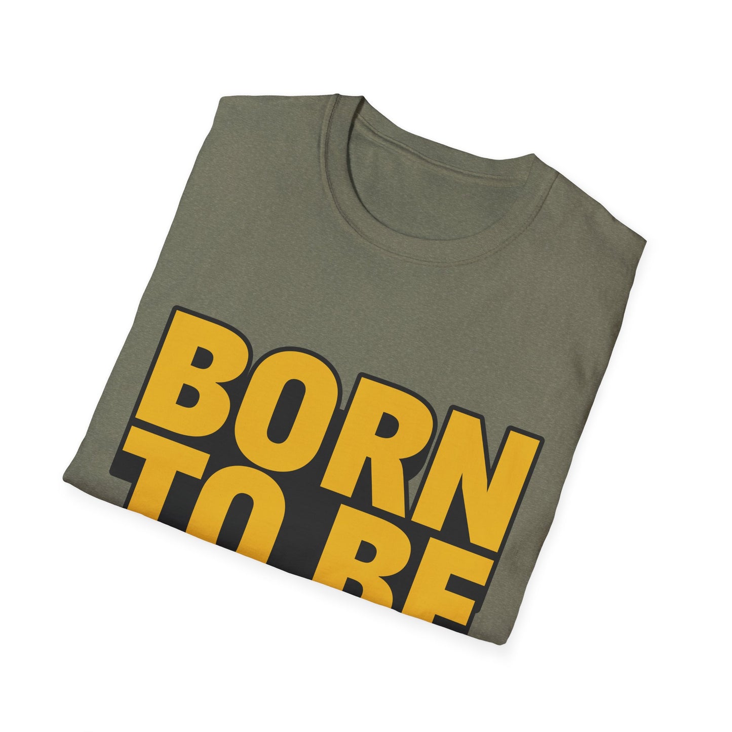 Born To Be Awesome  Unisex Softstyle T-Shirt