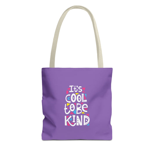 It's Cool To Be Kind Tote Bag (AOP)