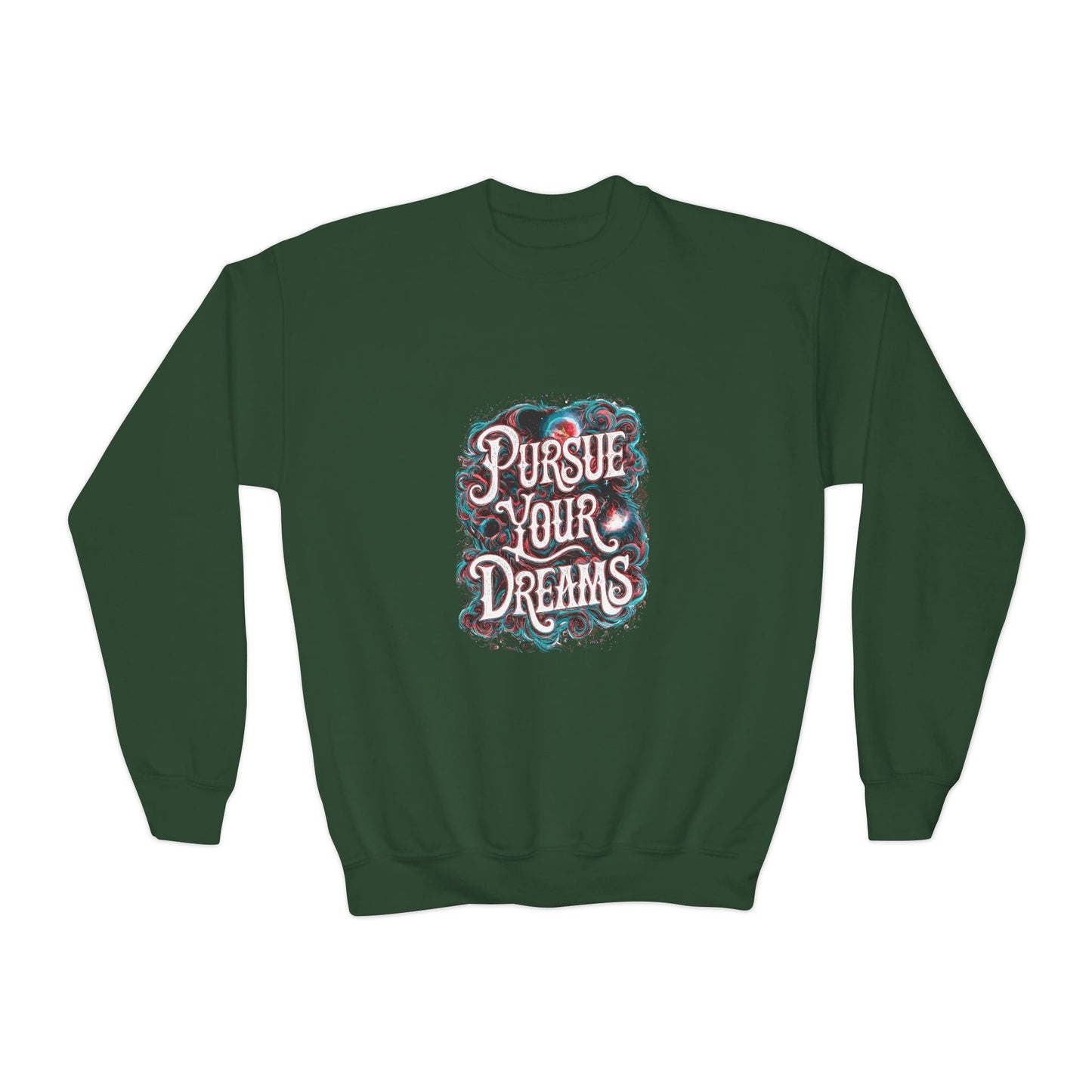 Pursue Your Dreams Youth Crewneck Sweatshirt