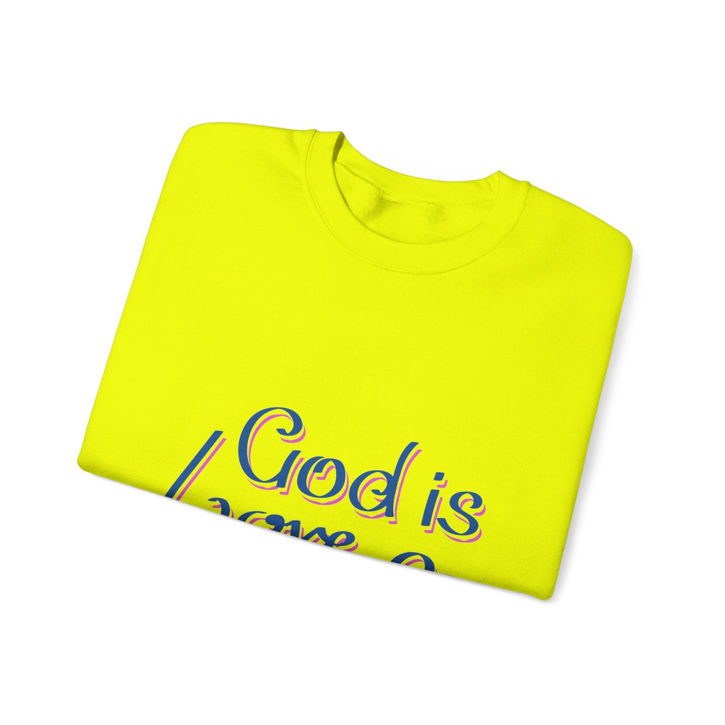 God Is Love Unisex Heavy Blend™ Crewneck Sweatshirt