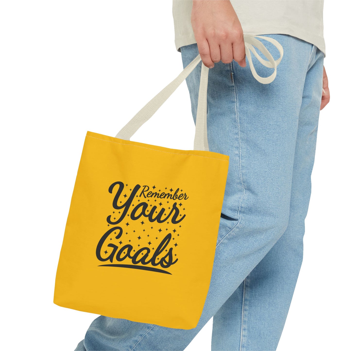 Remember Your Goals Tote Bag (AOP)