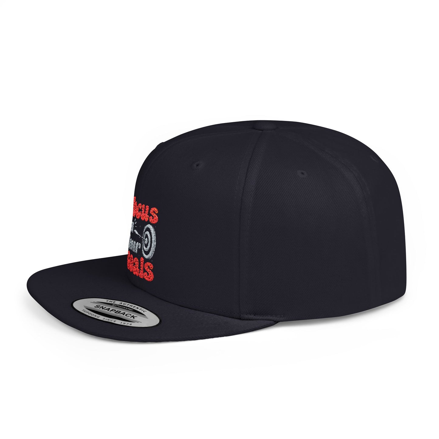 Focus On Your Goals Flat Bill Snapback