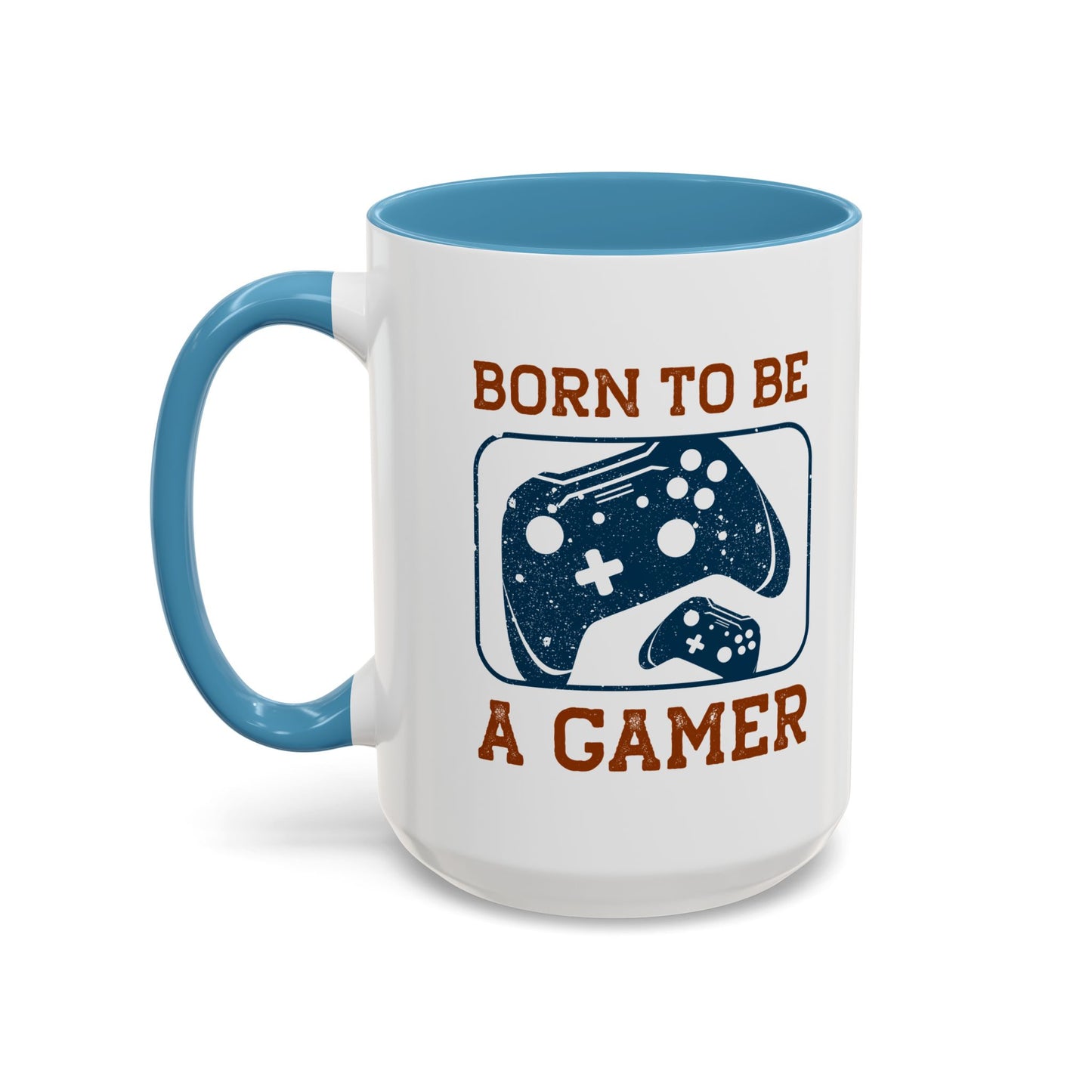 Born To Be A Gamer Accent Coffee Mug (11, 15oz)